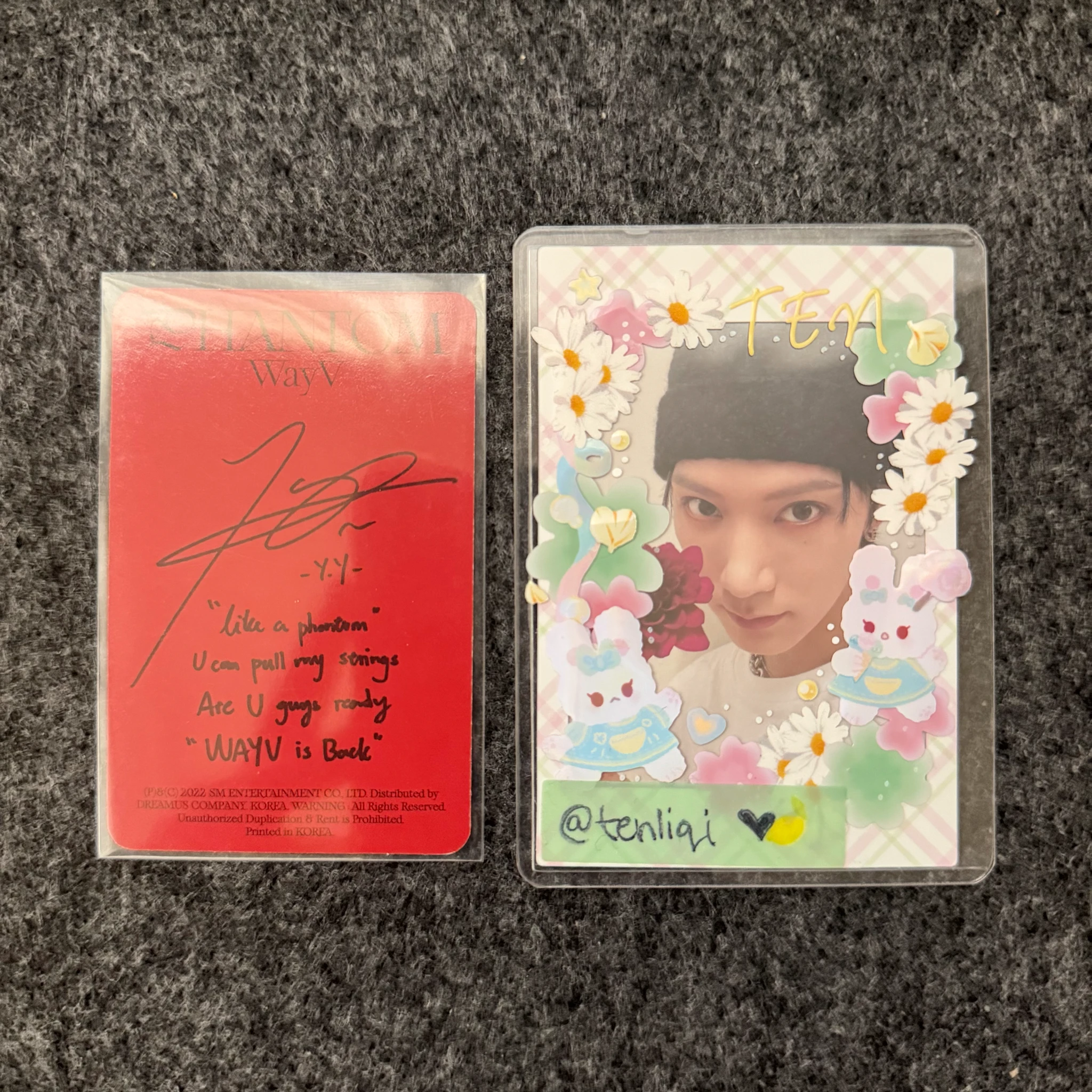WayV Yangyang WayV - Yangyang - Phantom Album overture version listing photo 2