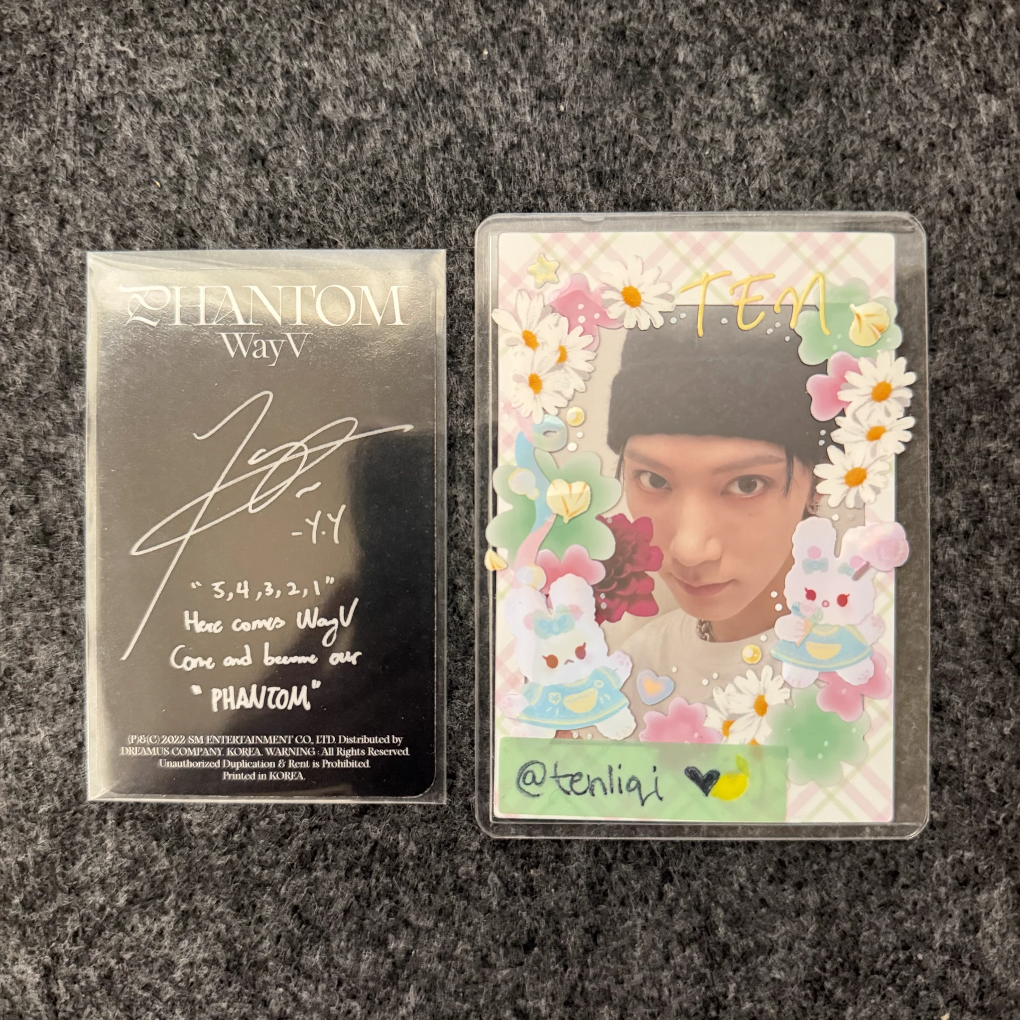 WayV Yangyang WayV - Yangyang - Phantom Album opera version listing photo 2