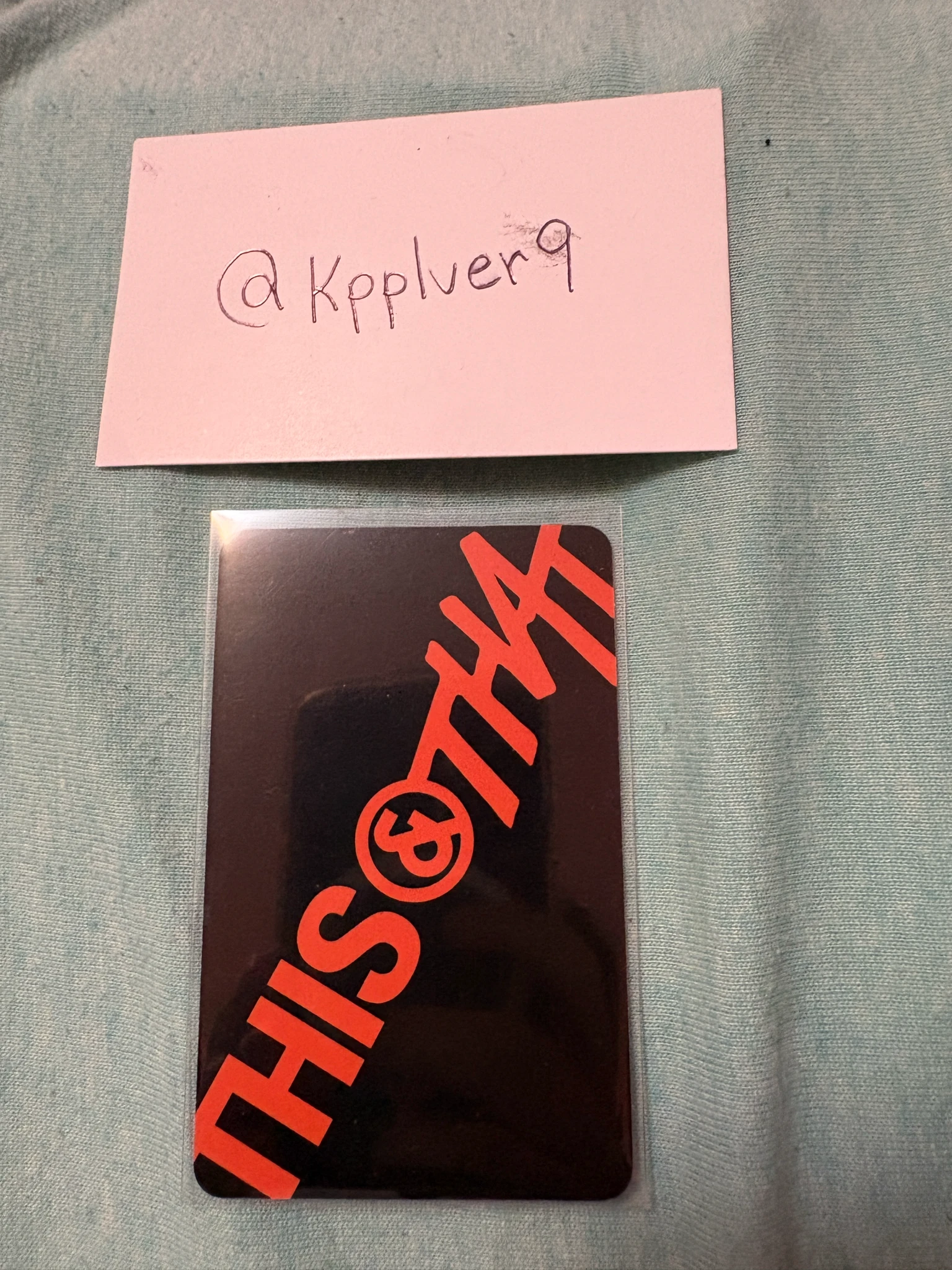 Stray Kids Stray Kids - Hyunjin & I.N - This & That Album album photocard this version listing photo 2