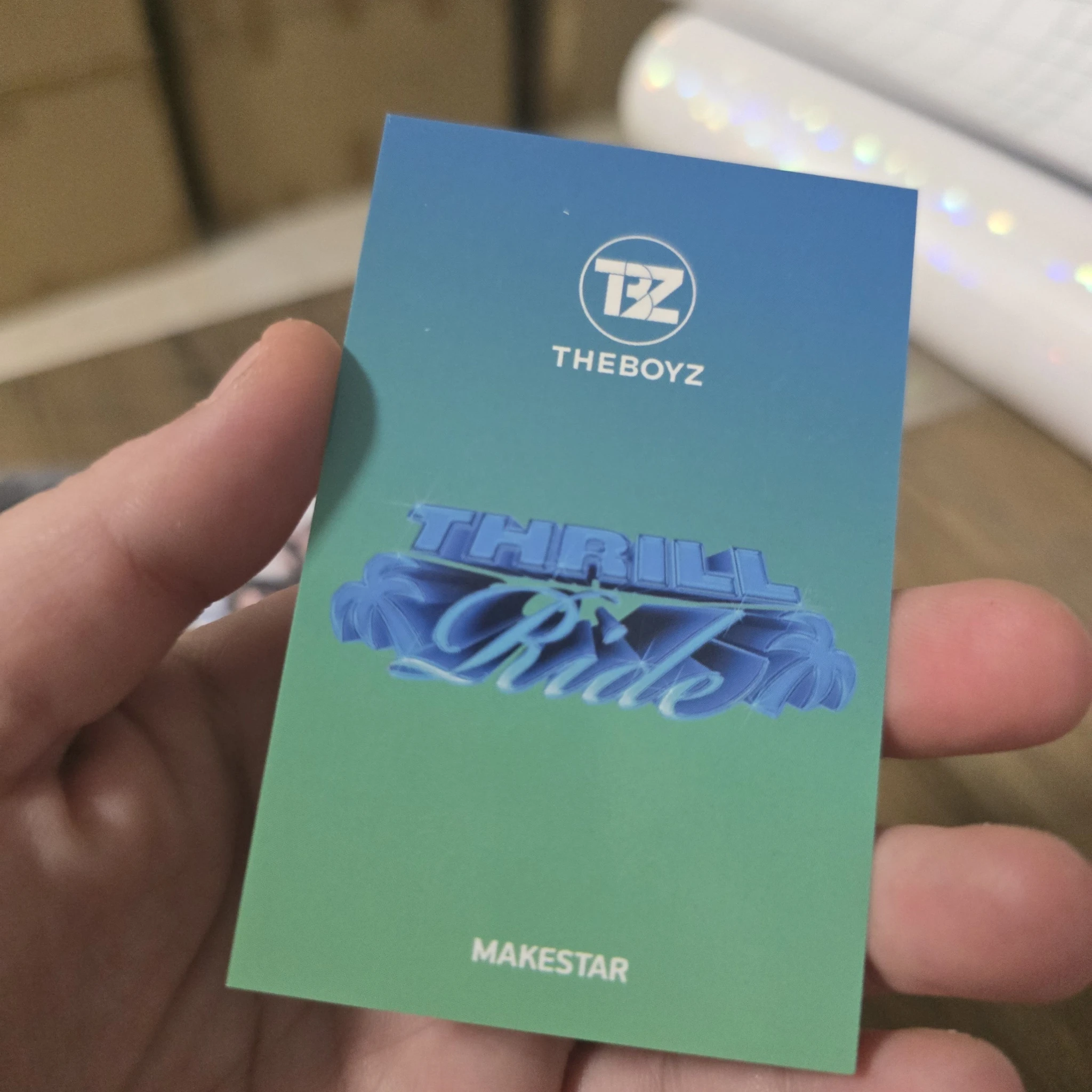 THE BOYZ Hyunjae THE BOYZ - Hyunjae - Thrill-ing Album holographic (hologram) makestar listing photo 2