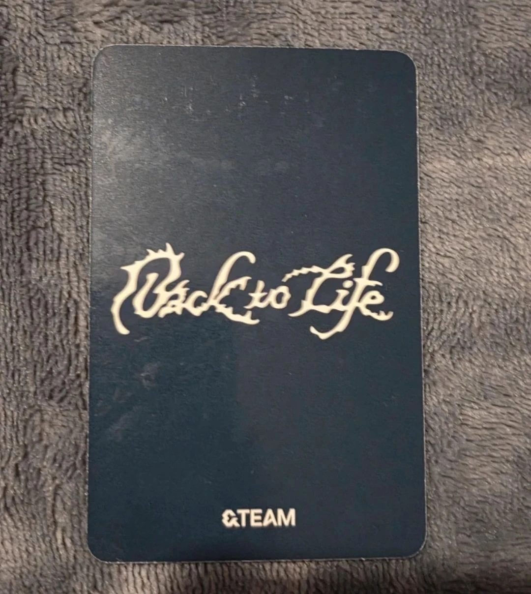 &TEAM Maki &TEAM - Maki - Back to Life  Album album photocard A version roar version listing photo 2