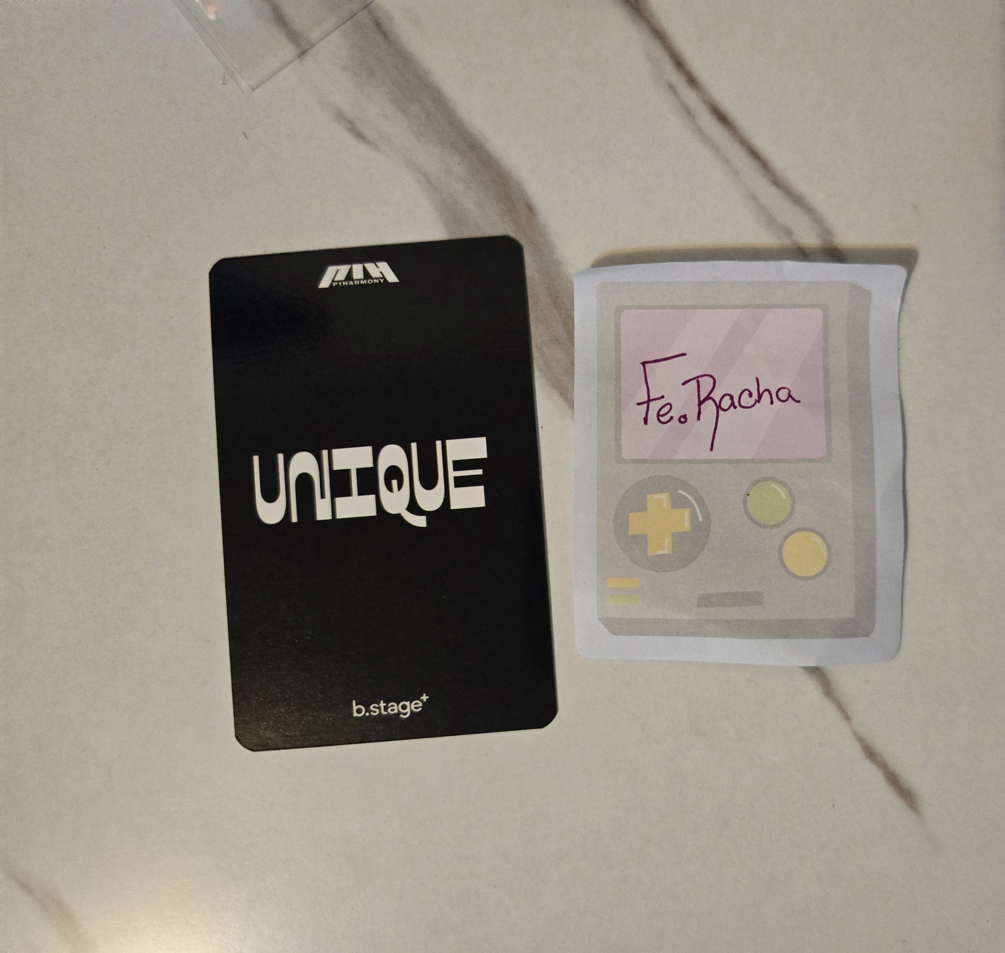 P1Harmony Intak P1Harmony - Intak - UNIQUE Album b.stage+ video call (fancall) listing photo 2