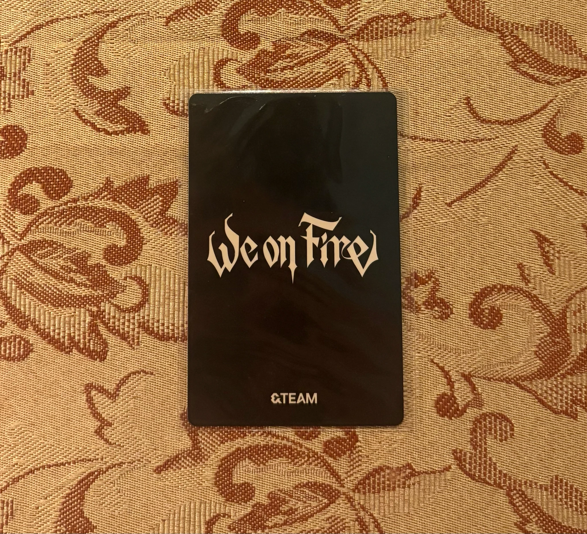 &TEAM EJ &TEAM - We on Fire  Album album photocard standard version listing photo 2