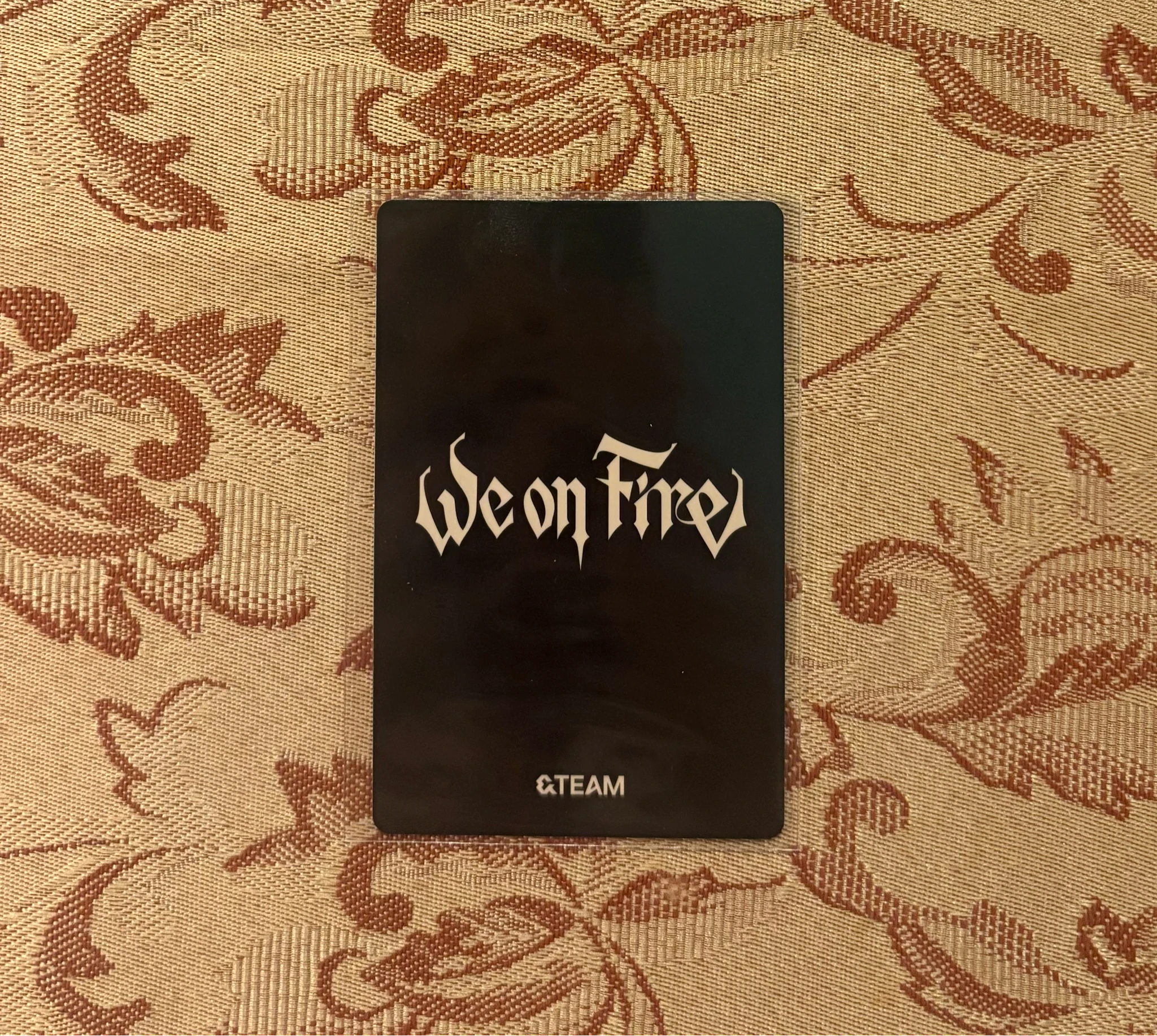 &TEAM Taki &TEAM - Taki - We on Fire  Album album photocard standard version listing photo 2