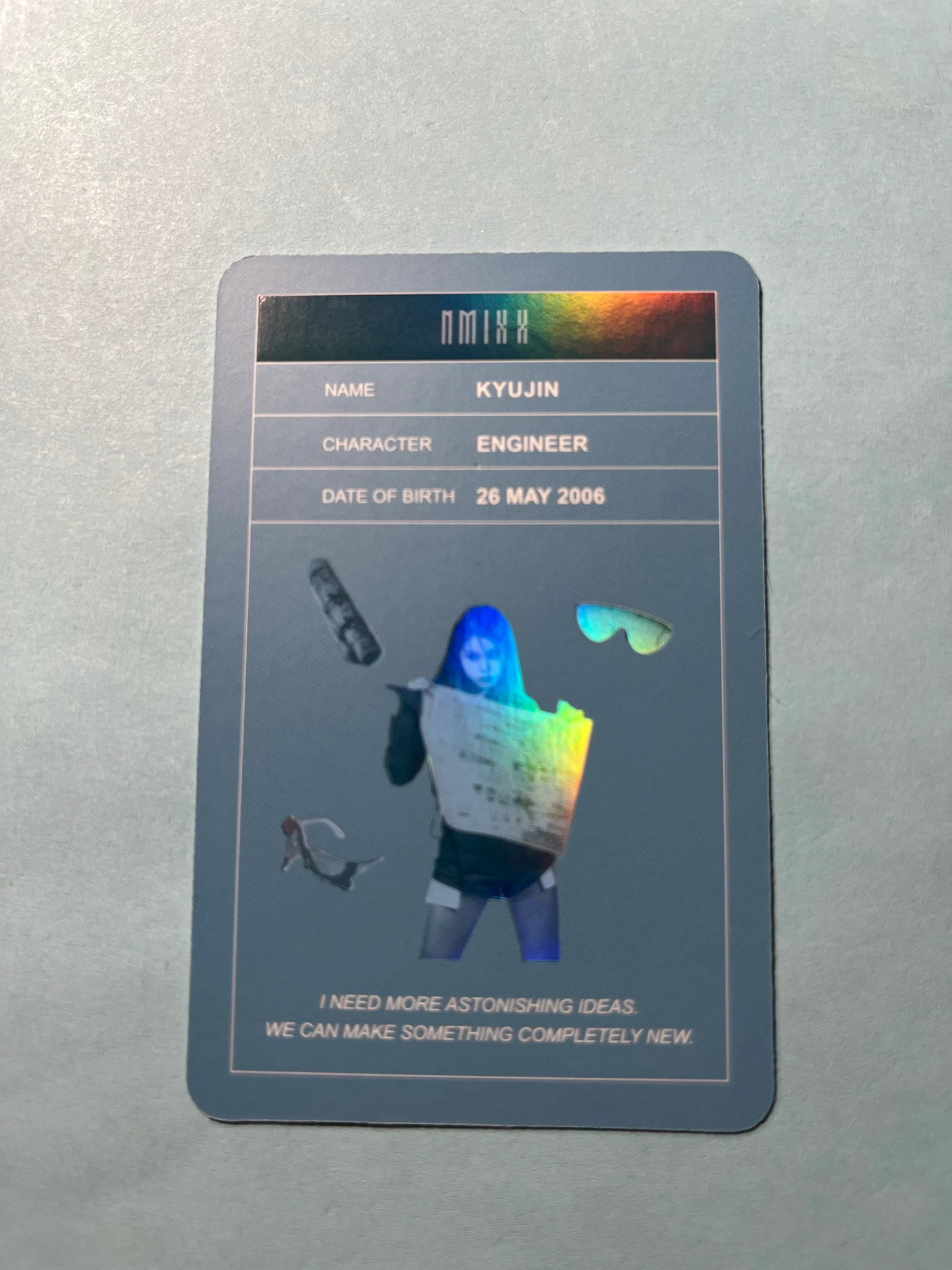 NMIXX Kyujin NMIXX - Kyujin - Expérgo Album album photocard limited version character card listing photo 2