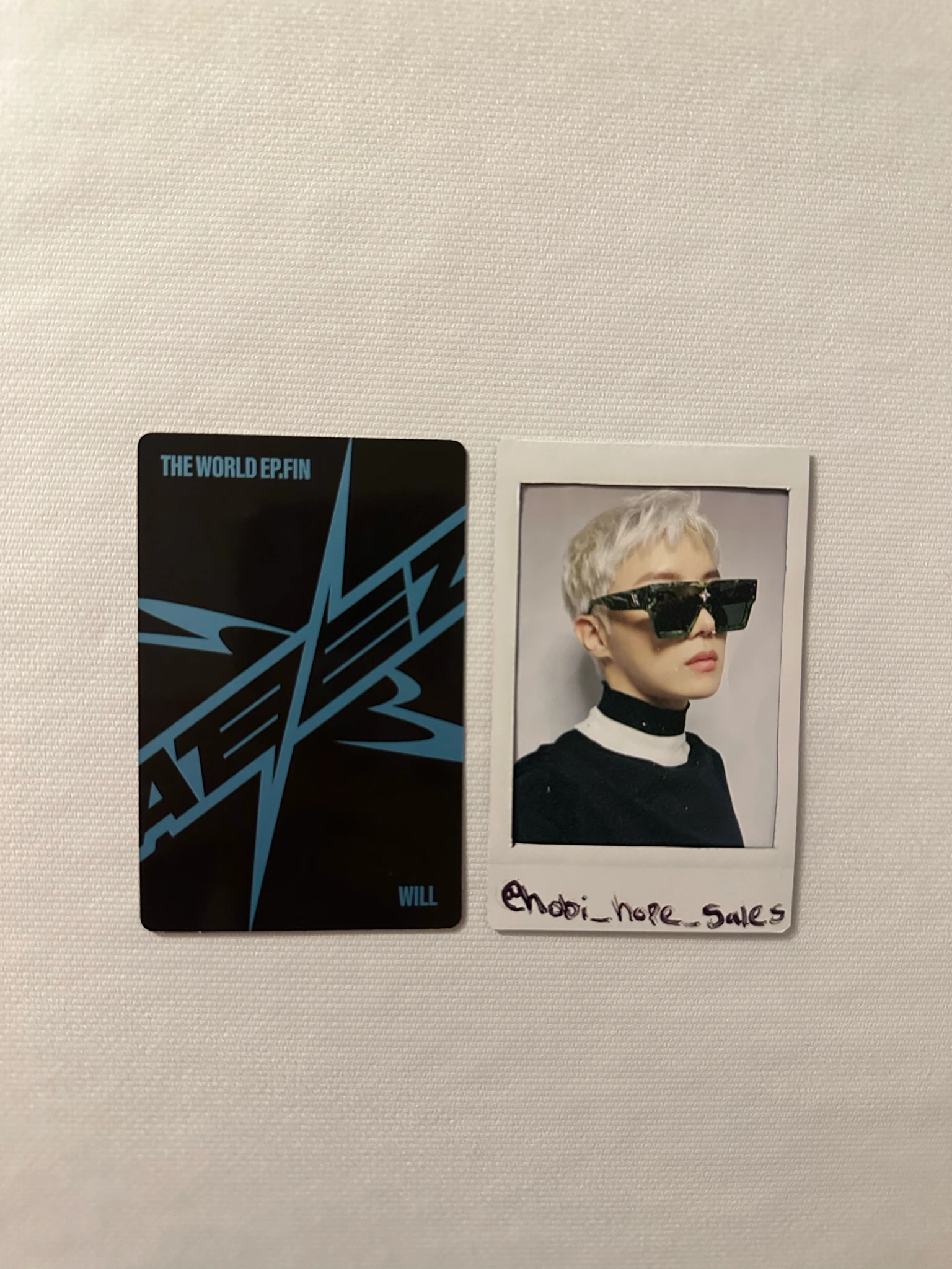 ATEEZ Yeosang ATEEZ - Yeosang - THE WORLD EP.FIN: WILL Album album photocard Z version version 1 listing photo 2