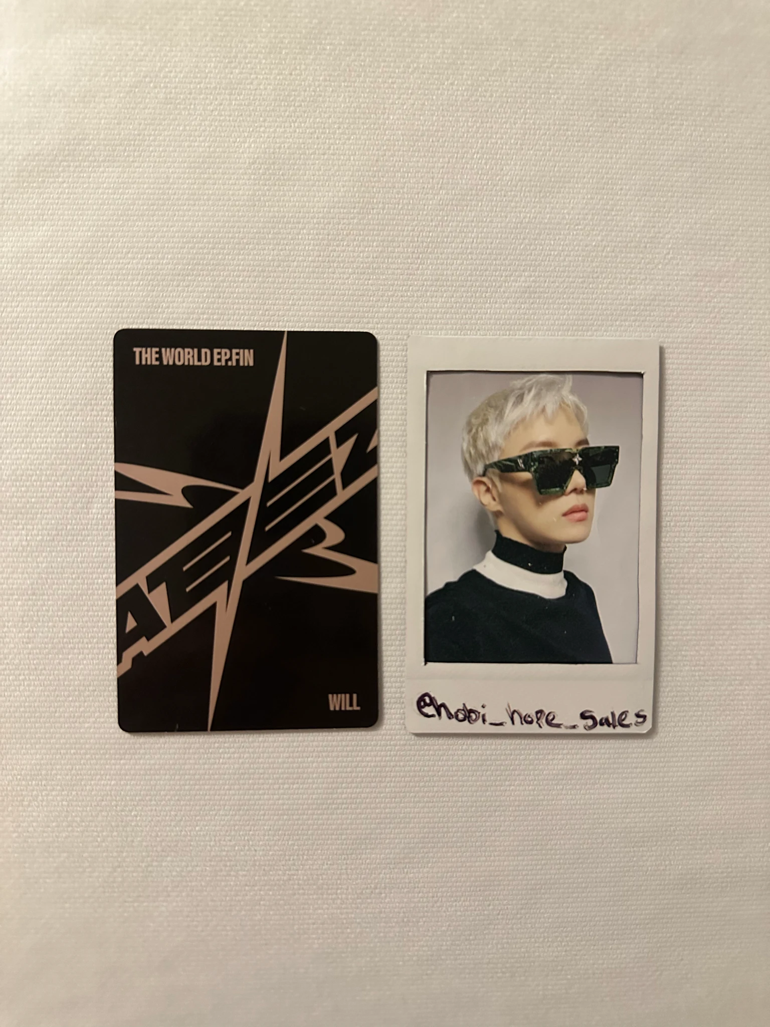 ATEEZ Yeosang ATEEZ - Yeosang - THE WORLD EP.FIN: WILL Album album photocard listing photo 2