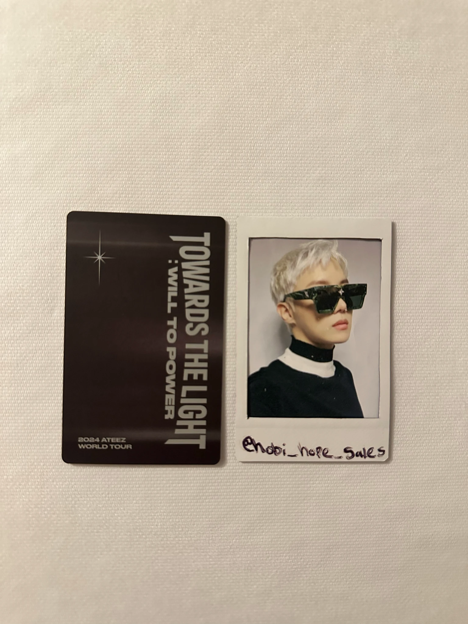 ATEEZ Jongho ATEEZ - Towards The Light: Will To Power Event merch photocard photocard holder listing photo 2