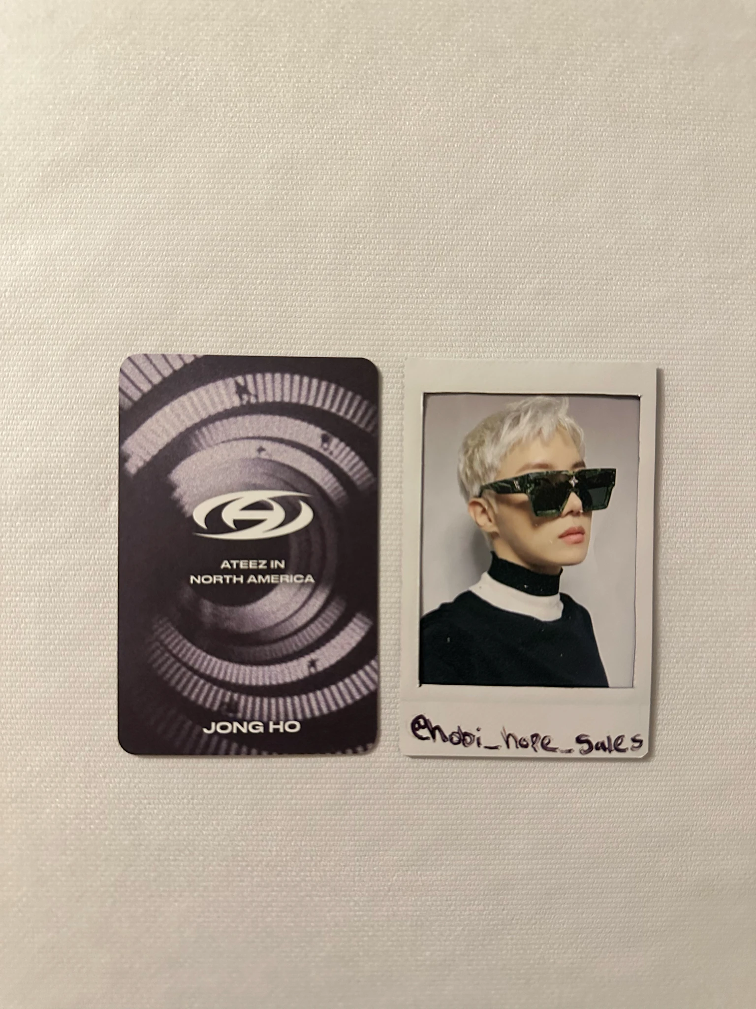 ATEEZ Jongho ATEEZ - Jongho - Towards The Light: Will To Power Event lucky draw north america pop-up store listing photo 2