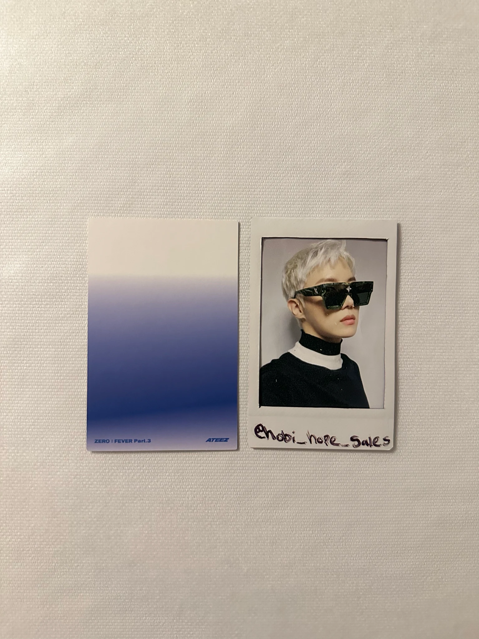 ATEEZ Seonghwa ATEEZ - Seonghwa - ZERO : FEVER Part.3 Album album photocard Z version version 2 listing photo 2
