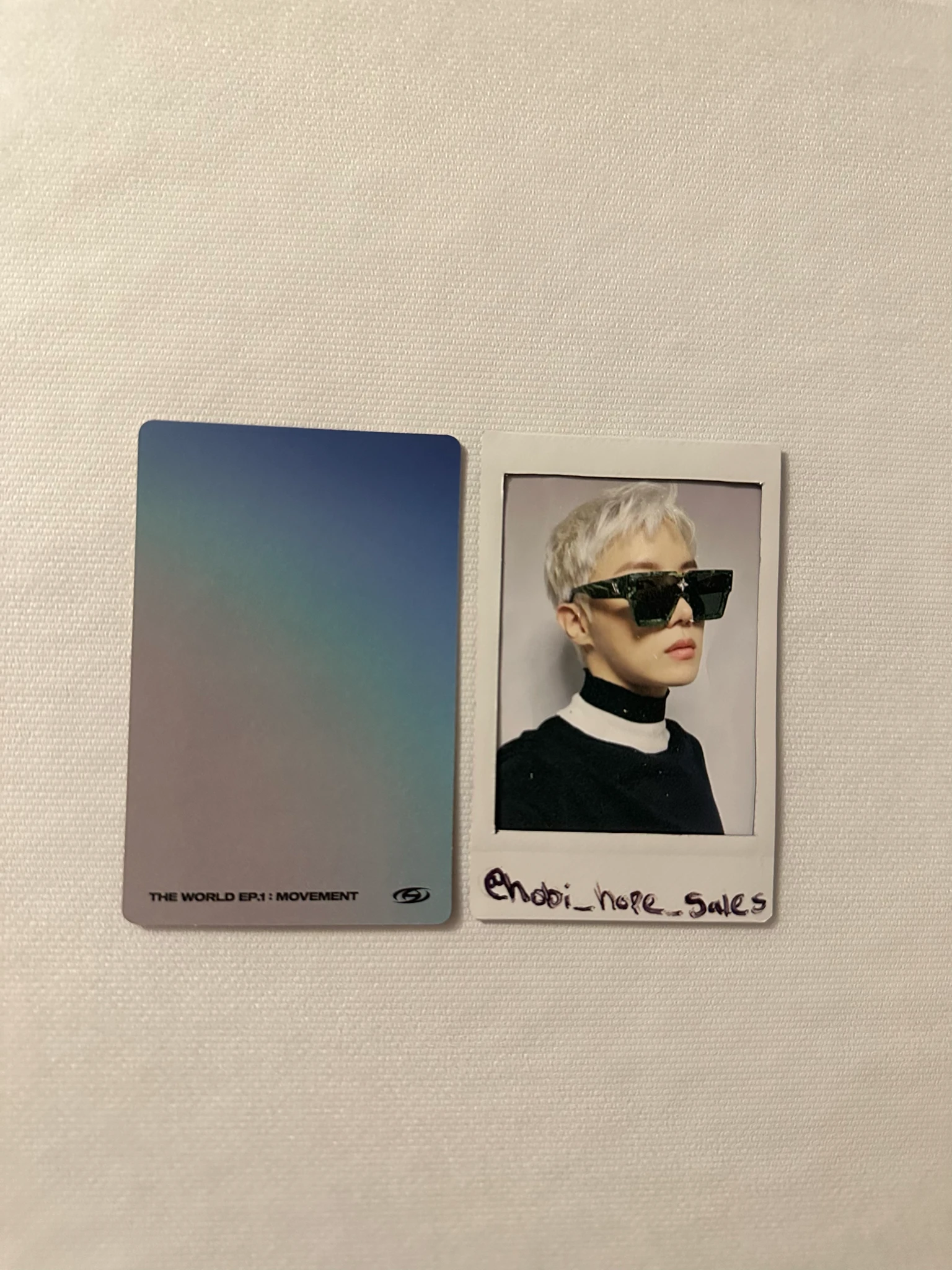 ATEEZ Seonghwa ATEEZ - Seonghwa - THE WORLD EP.1 : MOVEMENT Album album photocard A version version 2 listing photo 2