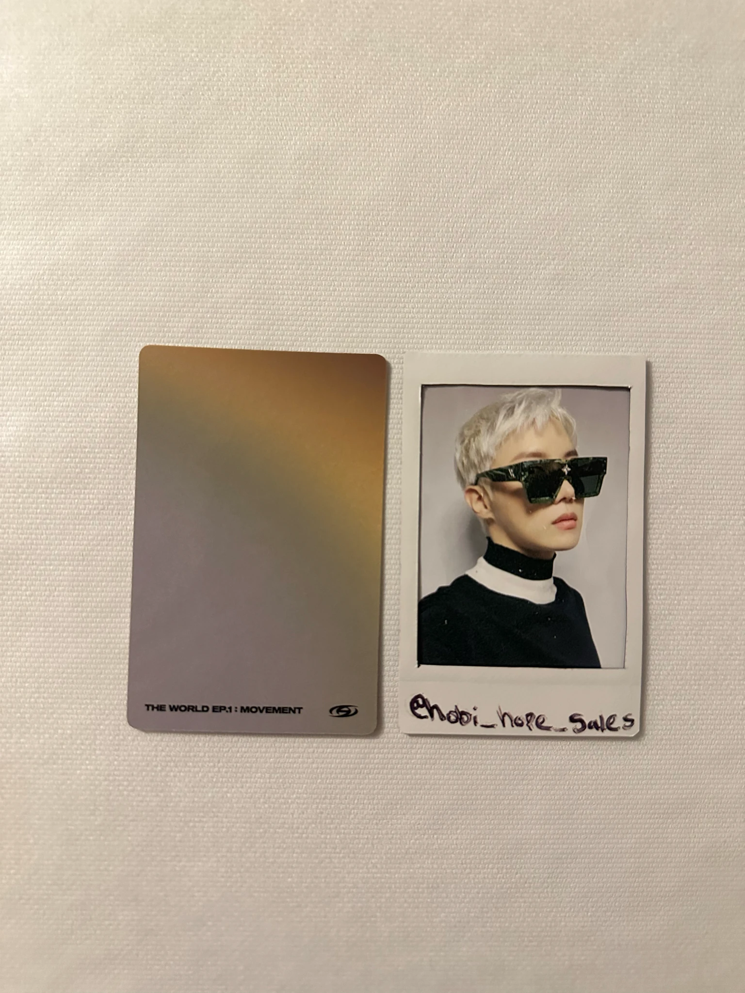 ATEEZ Seonghwa ATEEZ - Seonghwa - THE WORLD EP.1 : MOVEMENT Album version 1 diary version album photocard listing photo 2