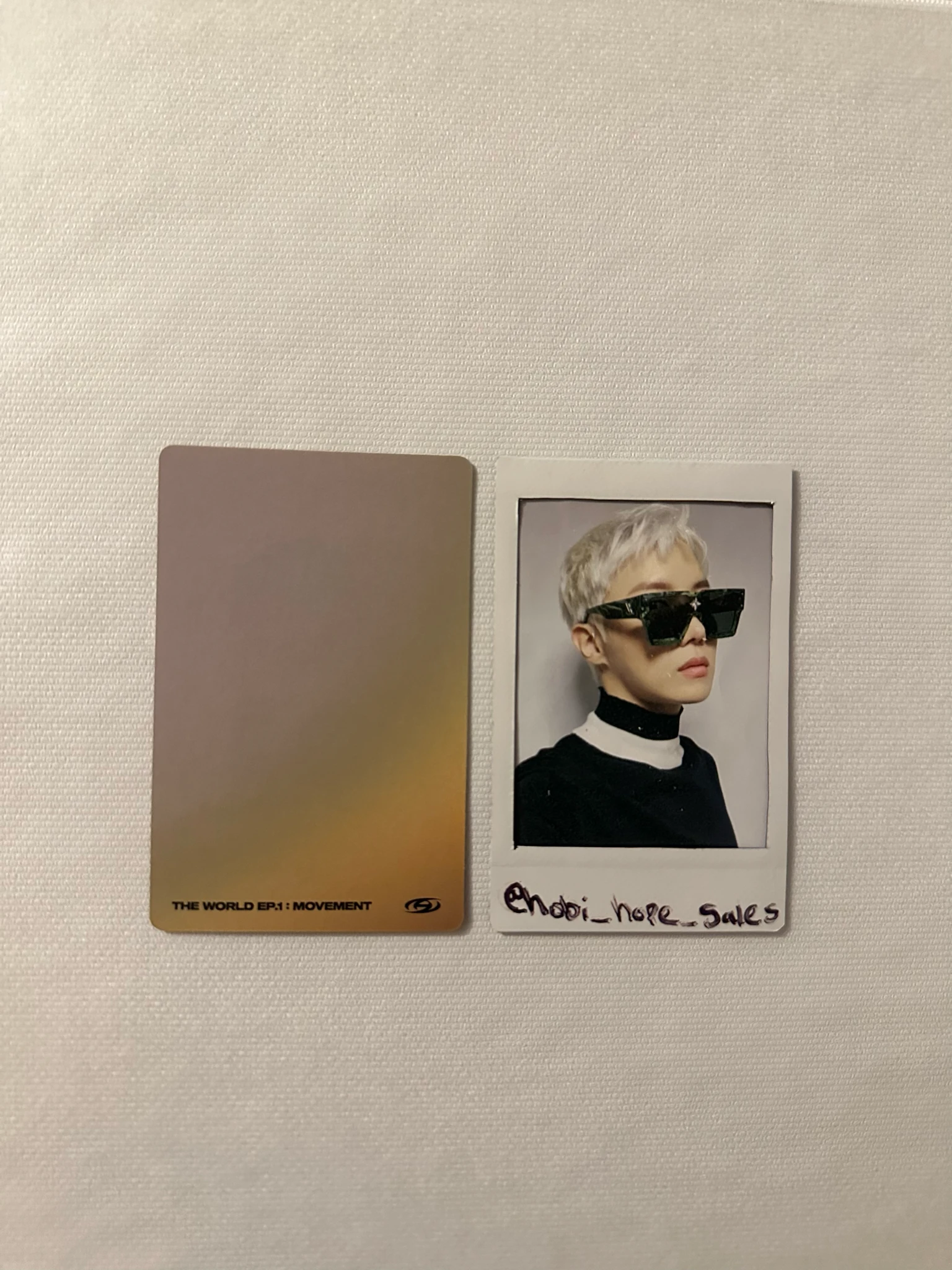 ATEEZ Seonghwa ATEEZ - Seonghwa - THE WORLD EP.1 : MOVEMENT Album album photocard diary version 2 listing photo 2