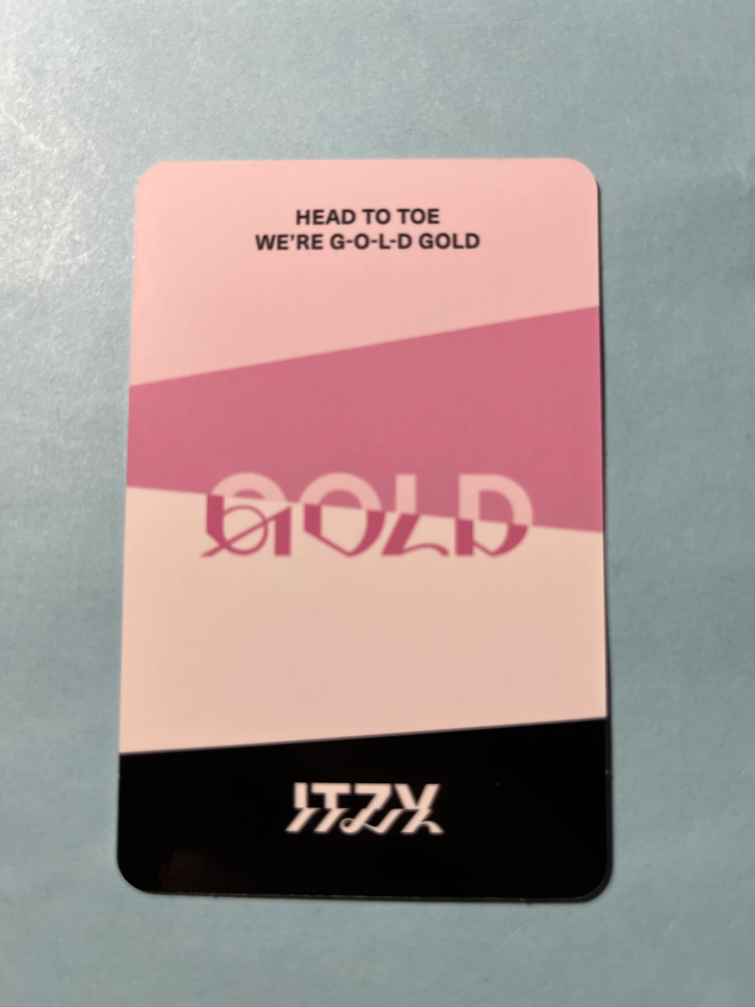 ITZY Yuna ITZY - Yuna - GOLD Album album photocard standard ver. listing photo 2