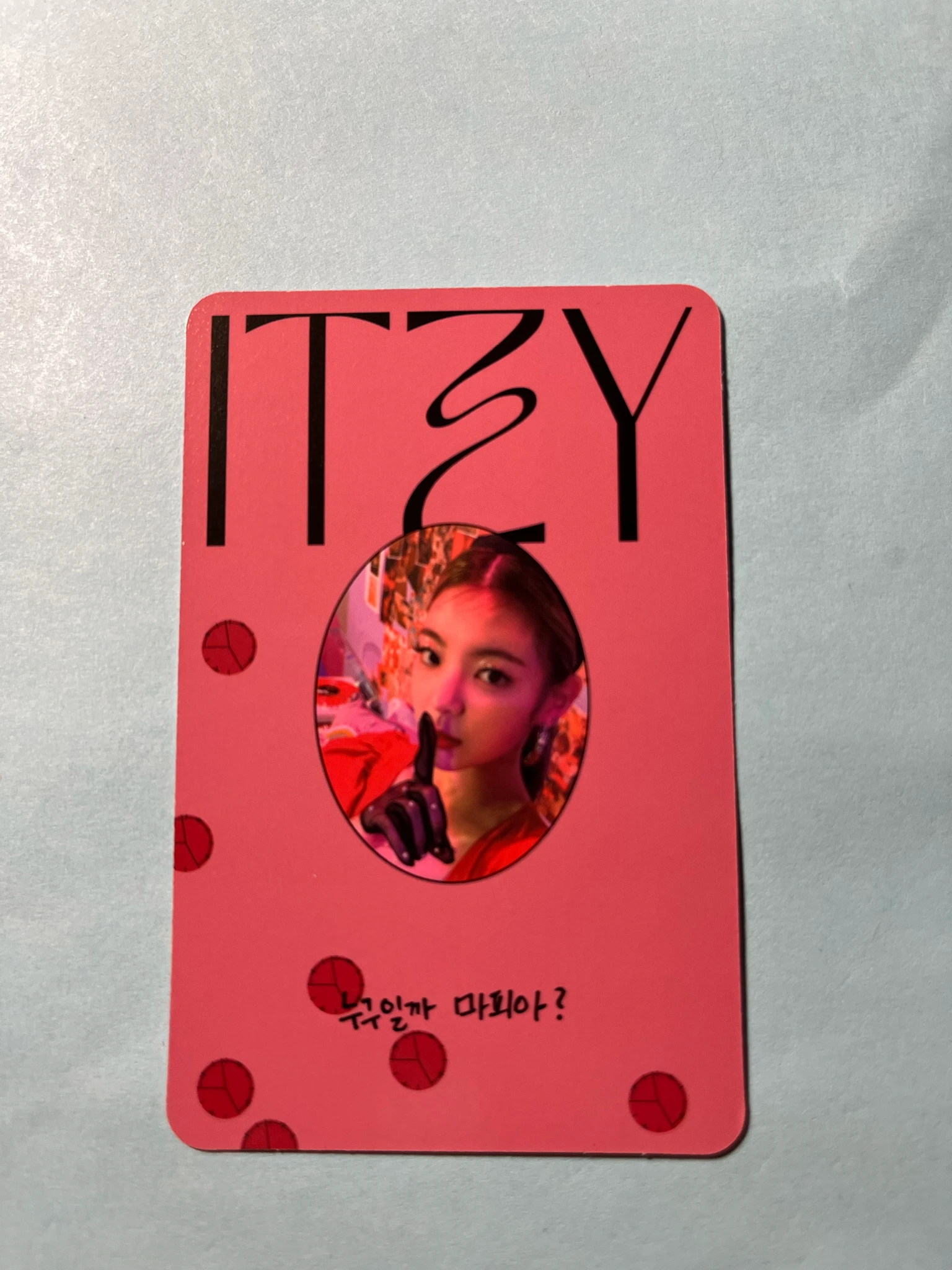 ITZY Lia ITZY - Lia - GUESS WHO Album album photocard standard version listing photo 2
