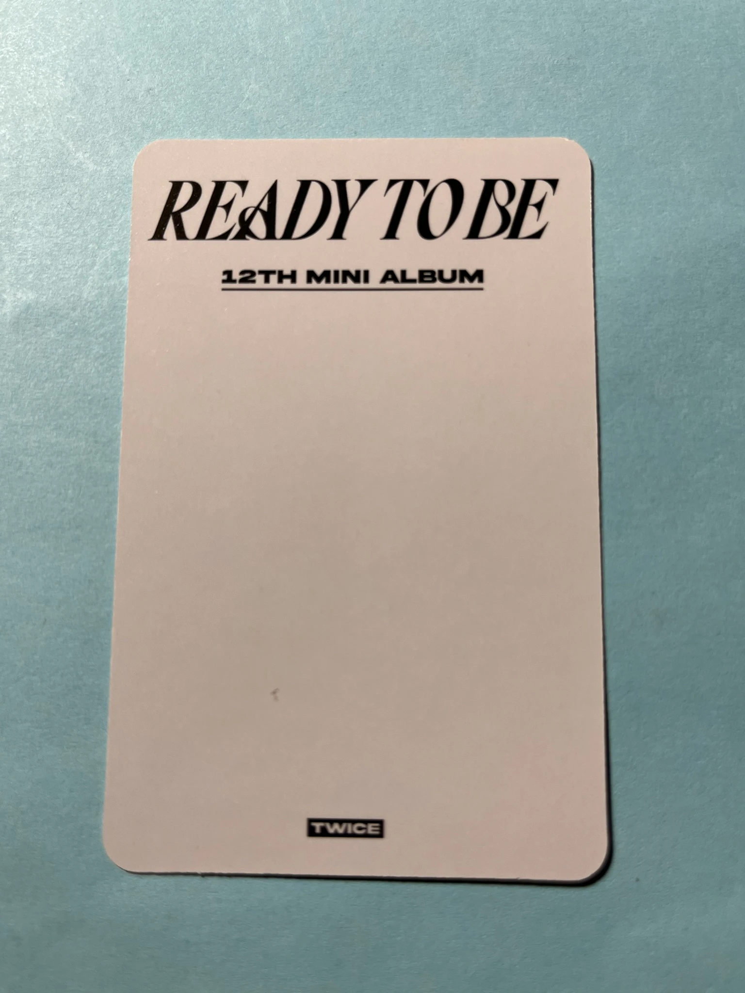 TWICE TWICE-Jihyo-Album-READY TO BE listing photo 2