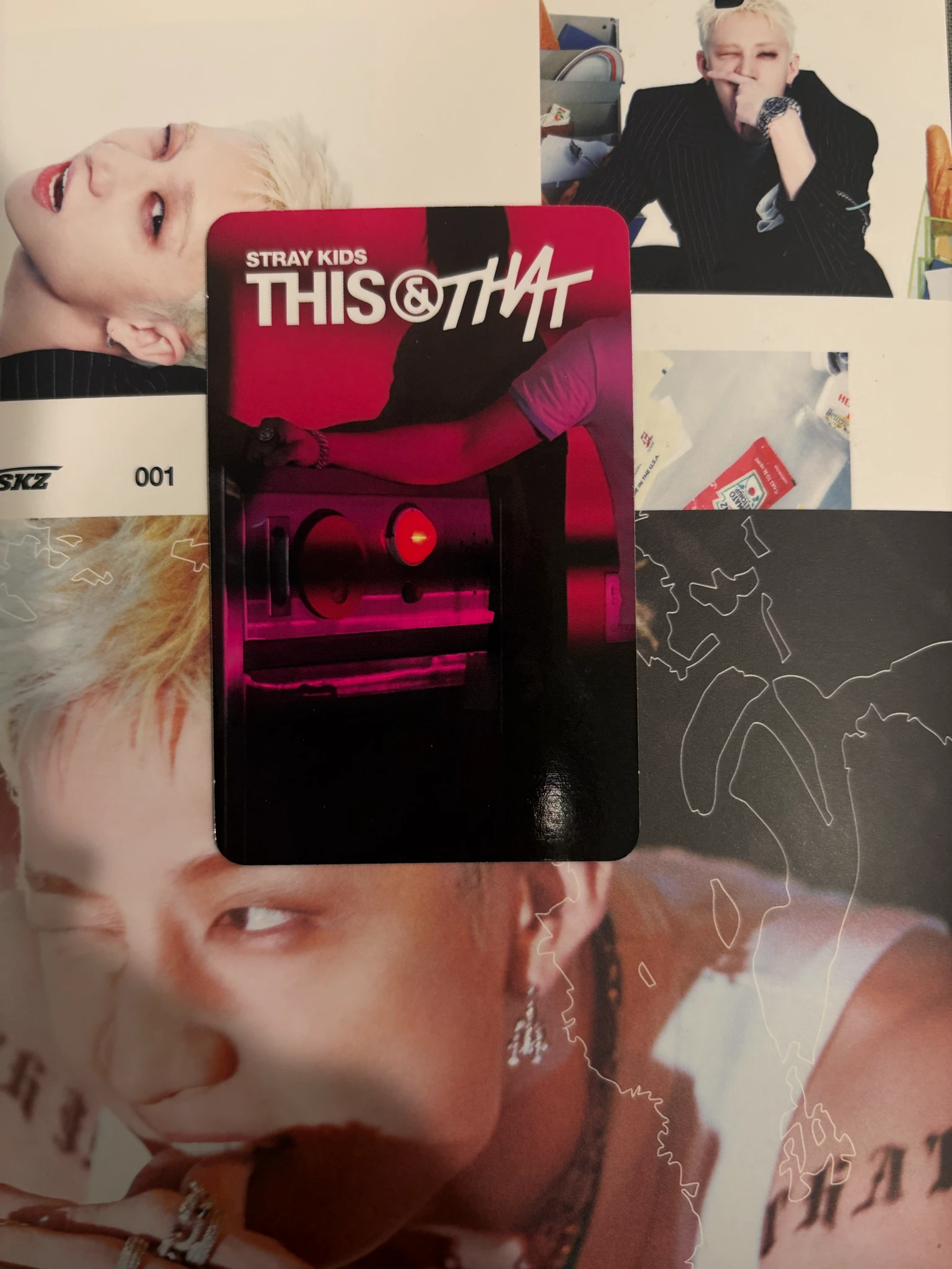 Stray Kids I.N Stray Kids - I.N - THIS & THAT Album first press only album photocard & version listing photo 2