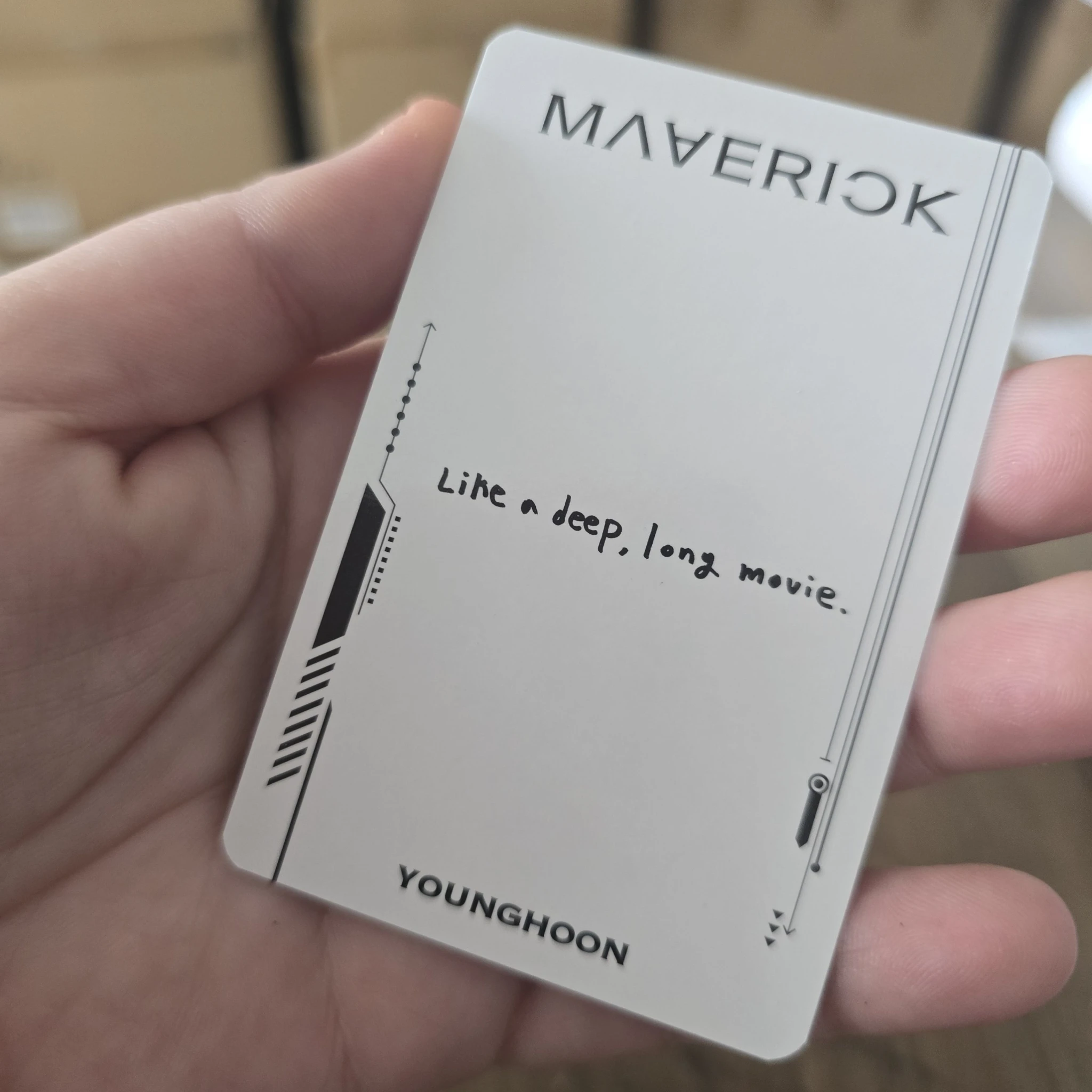 THE BOYZ Younghoon THE BOYZ - Younghoon - Maverick Album album photocard mood version listing photo 2