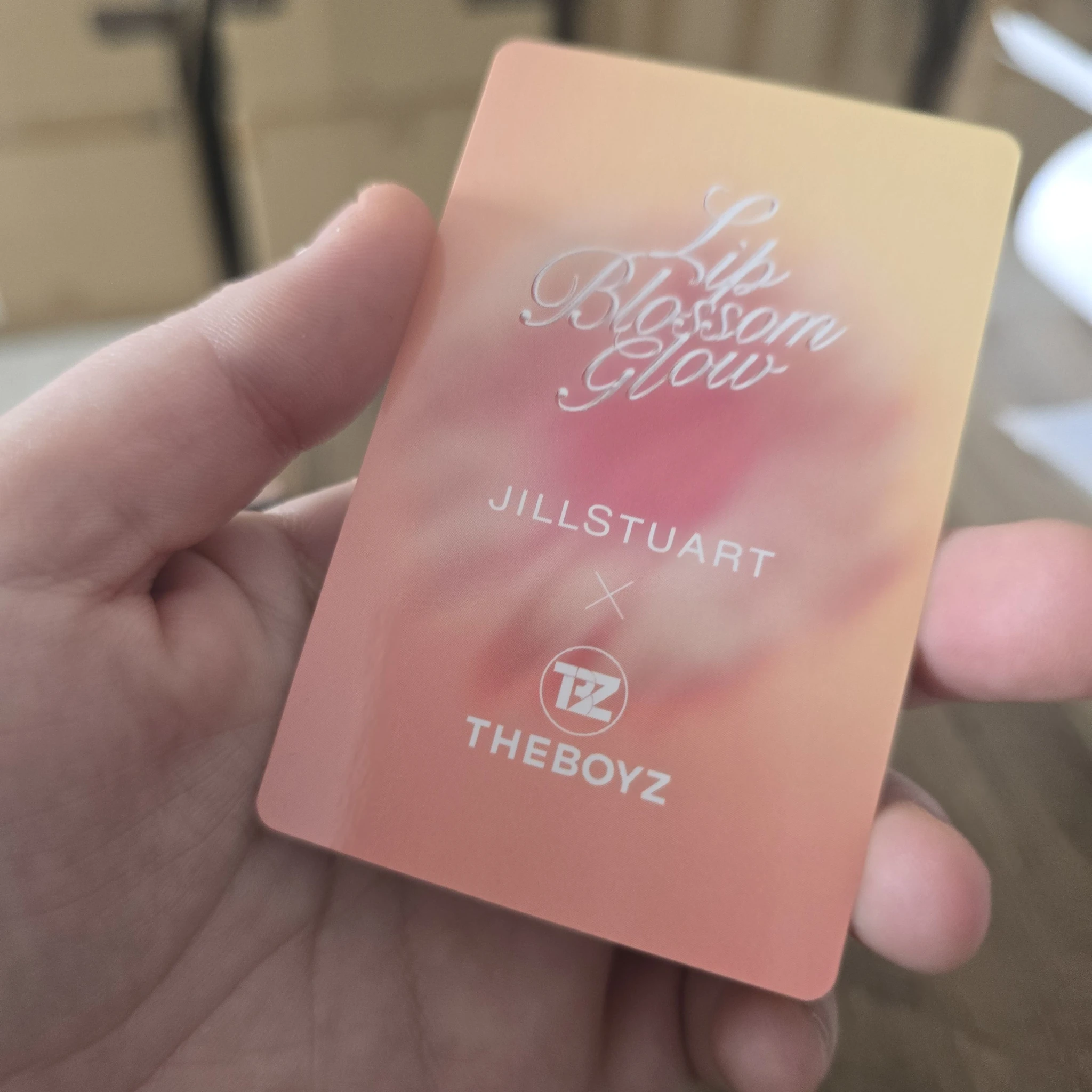 THE BOYZ Sunwoo THE BOYZ - Sunwoo - JILL STUART Beauty x THE BOYZ Other trading card listing photo 2