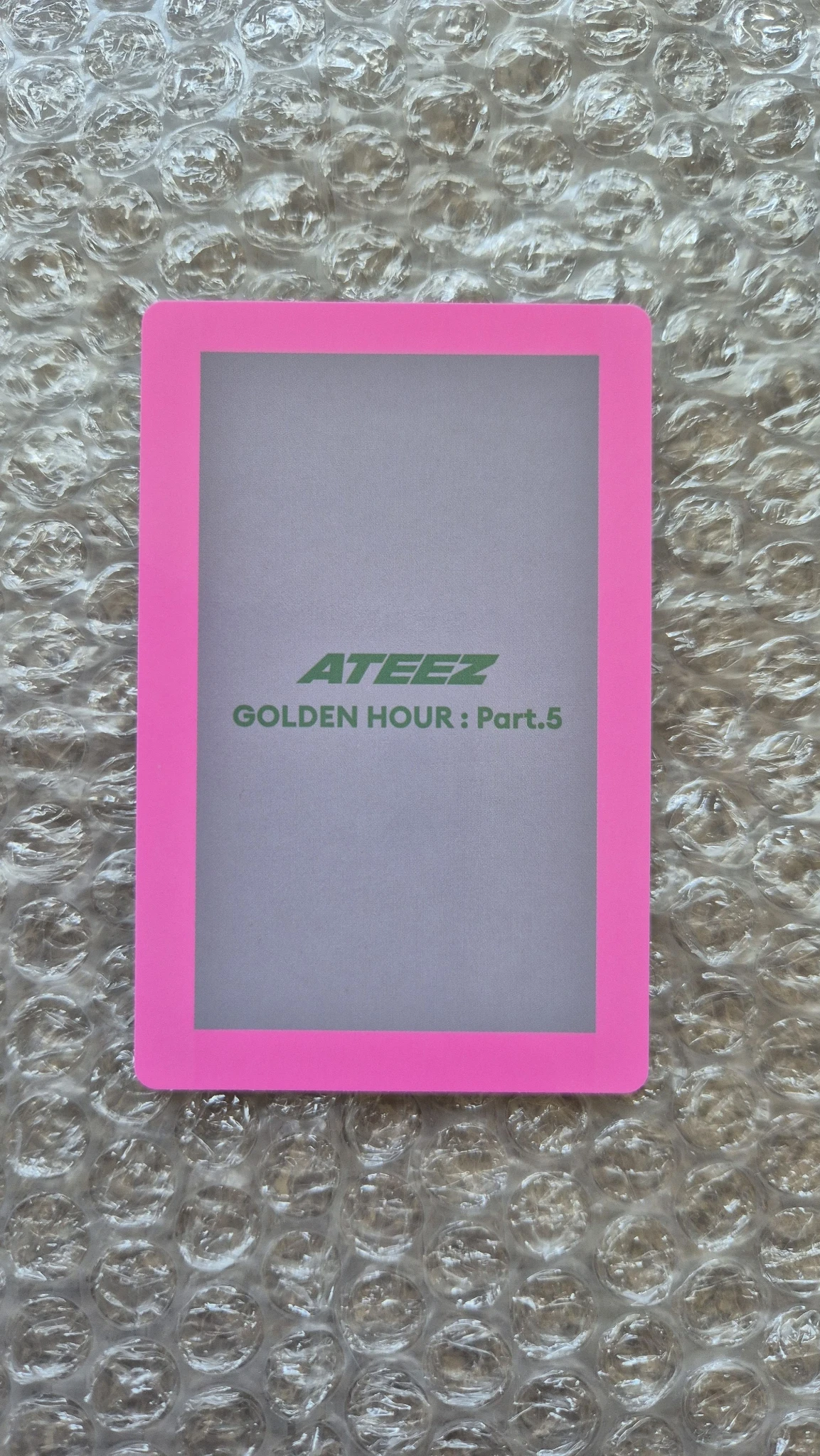 ATEEZ Jongho ATEEZ - Jongho - GOLDEN HOUR : Part.5 Album album photocard listing photo 2