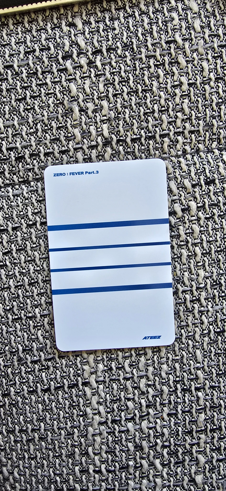 ATEEZ Mingi ATEEZ - Mingi - ZERO : FEVER Part.3 Album album photocard Z version limited version listing photo 2