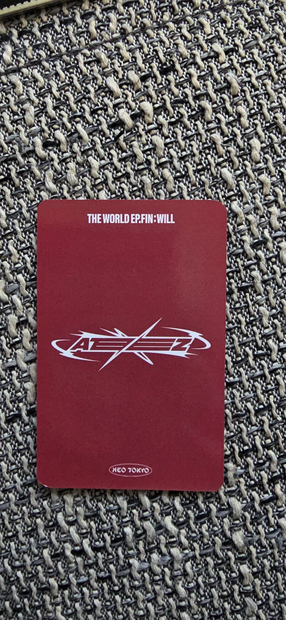 ATEEZ San ATEEZ - San - THE WORLD EP.FIN: WILL Album neo tokyo fansign listing photo 2