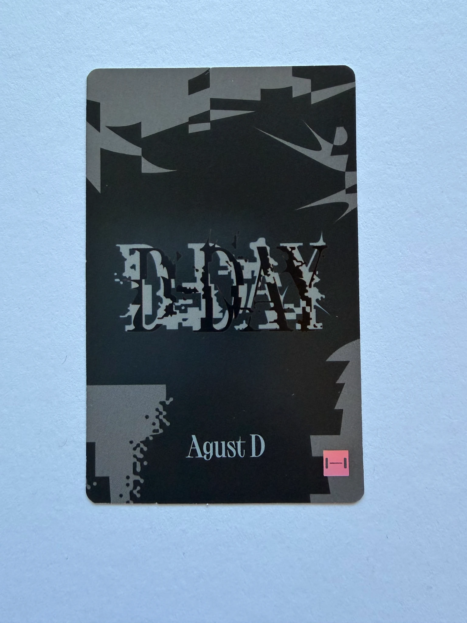 BTS SUGA BTS - SUGA - D-DAY Album lucky draw m2u listing photo 2