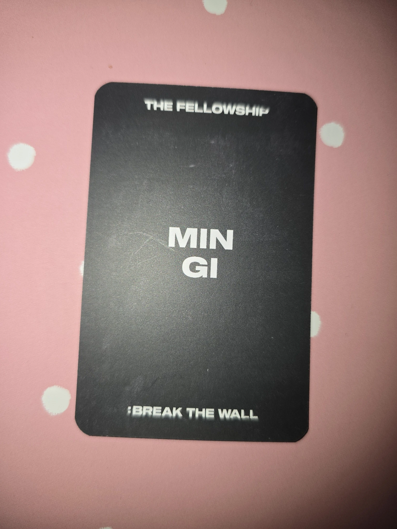 ATEEZ Mingi ATEEZ - Mingi - The Fellowship: Break The Wall Event pop-up store purchase benefit listing photo 2