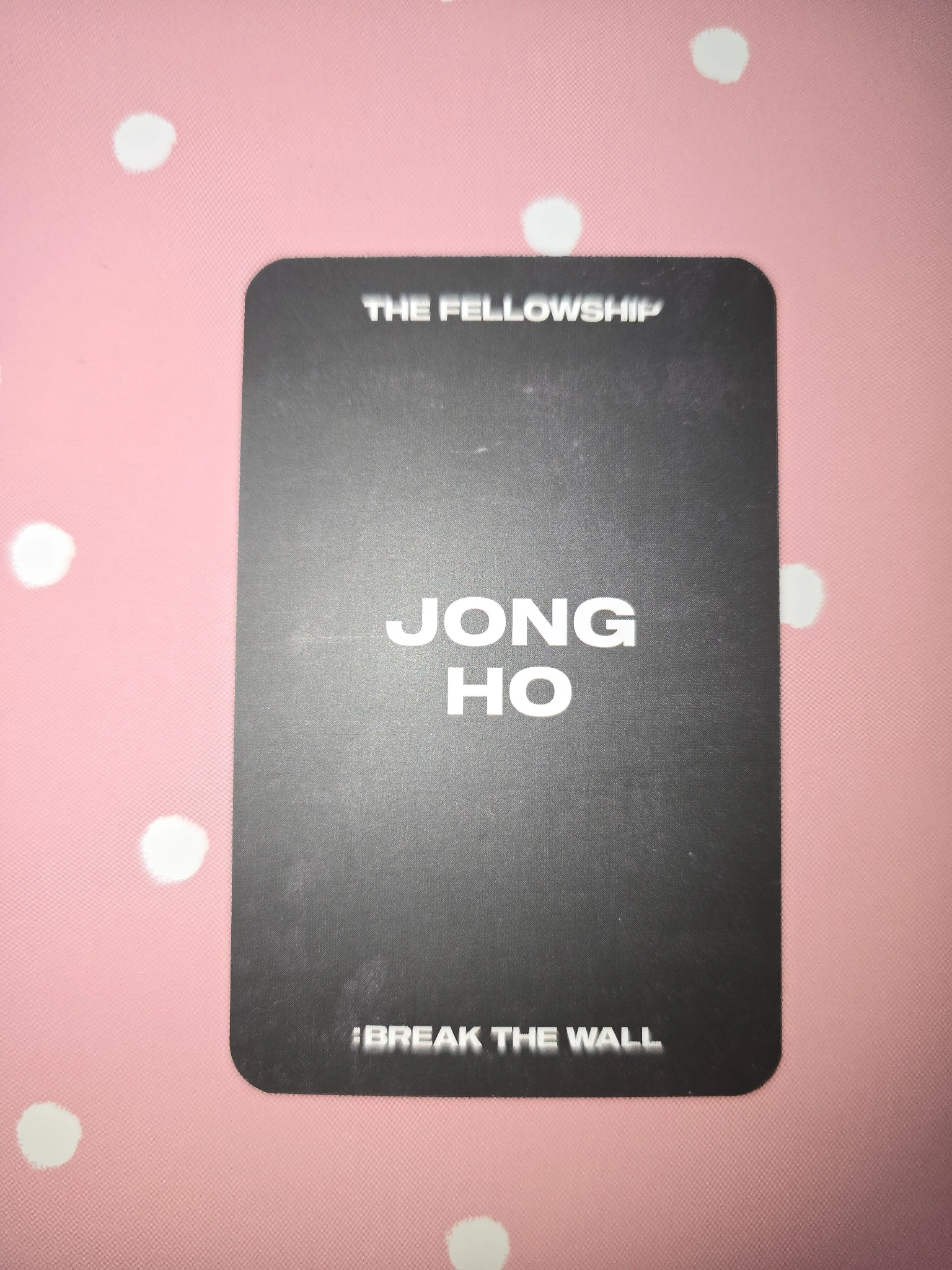 ATEEZ Jongho ATEEZ - Jongho - The Fellowship: Break The Wall Event purchase benefit pop-up store listing photo 2