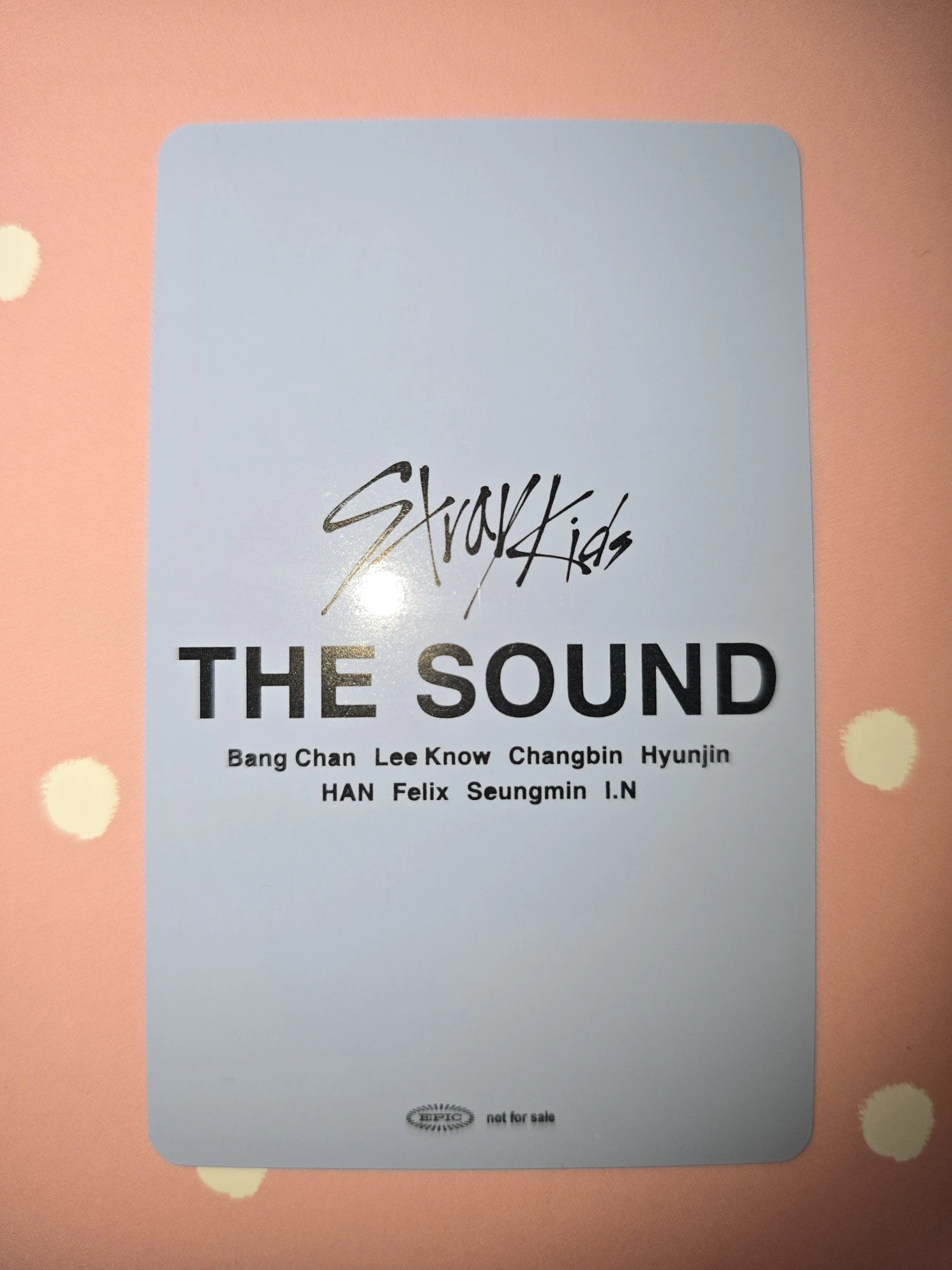 Stray Kids Seungmin Stray Kids - Seungmin - Maniac World Tour Event saitama day 1 the sound purchase benefit venue-limited listing photo 2