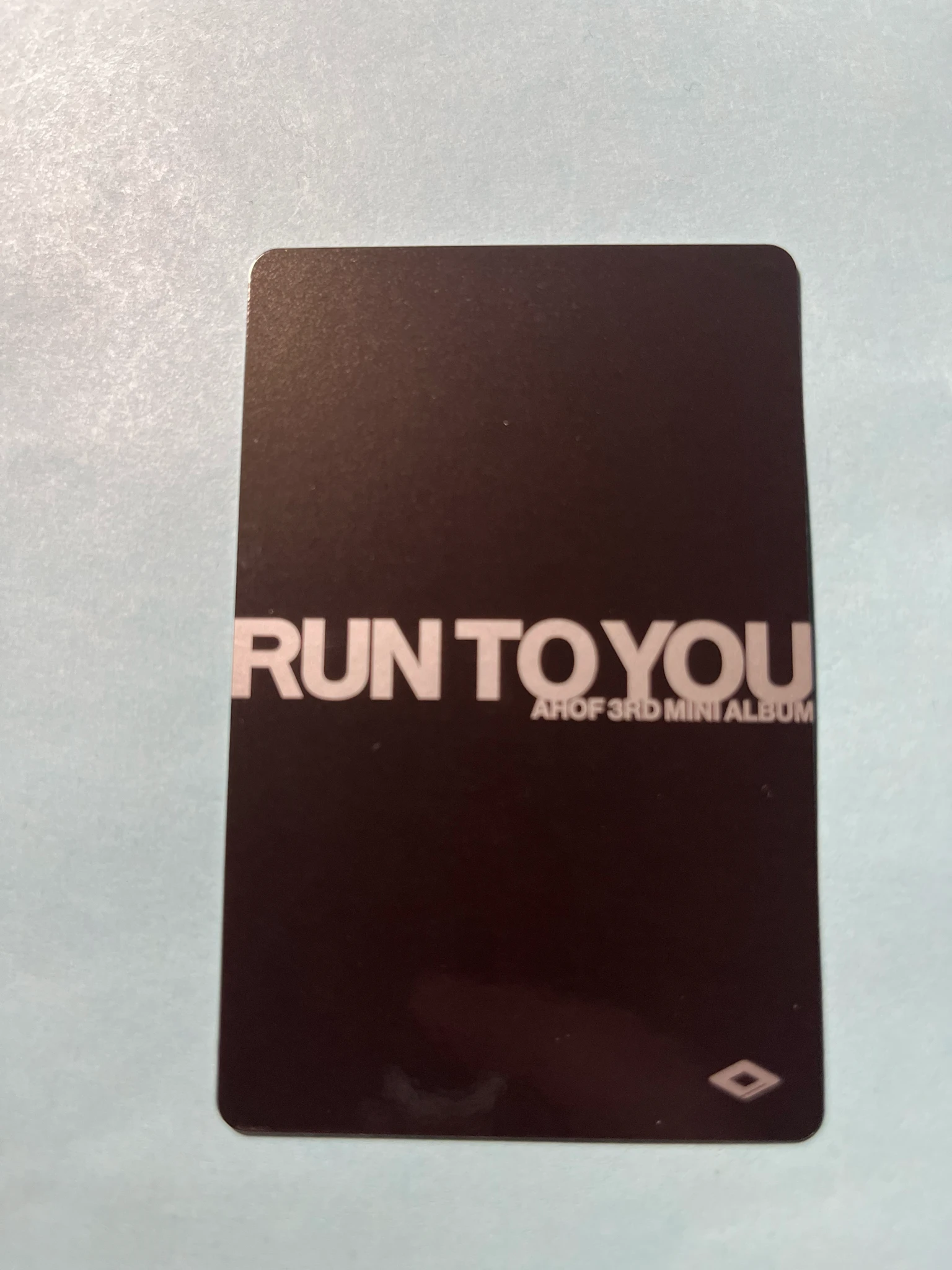 AHOF Juwon AHOF - Juwon - Run To You Album album photocard photobook version rush version listing photo 2