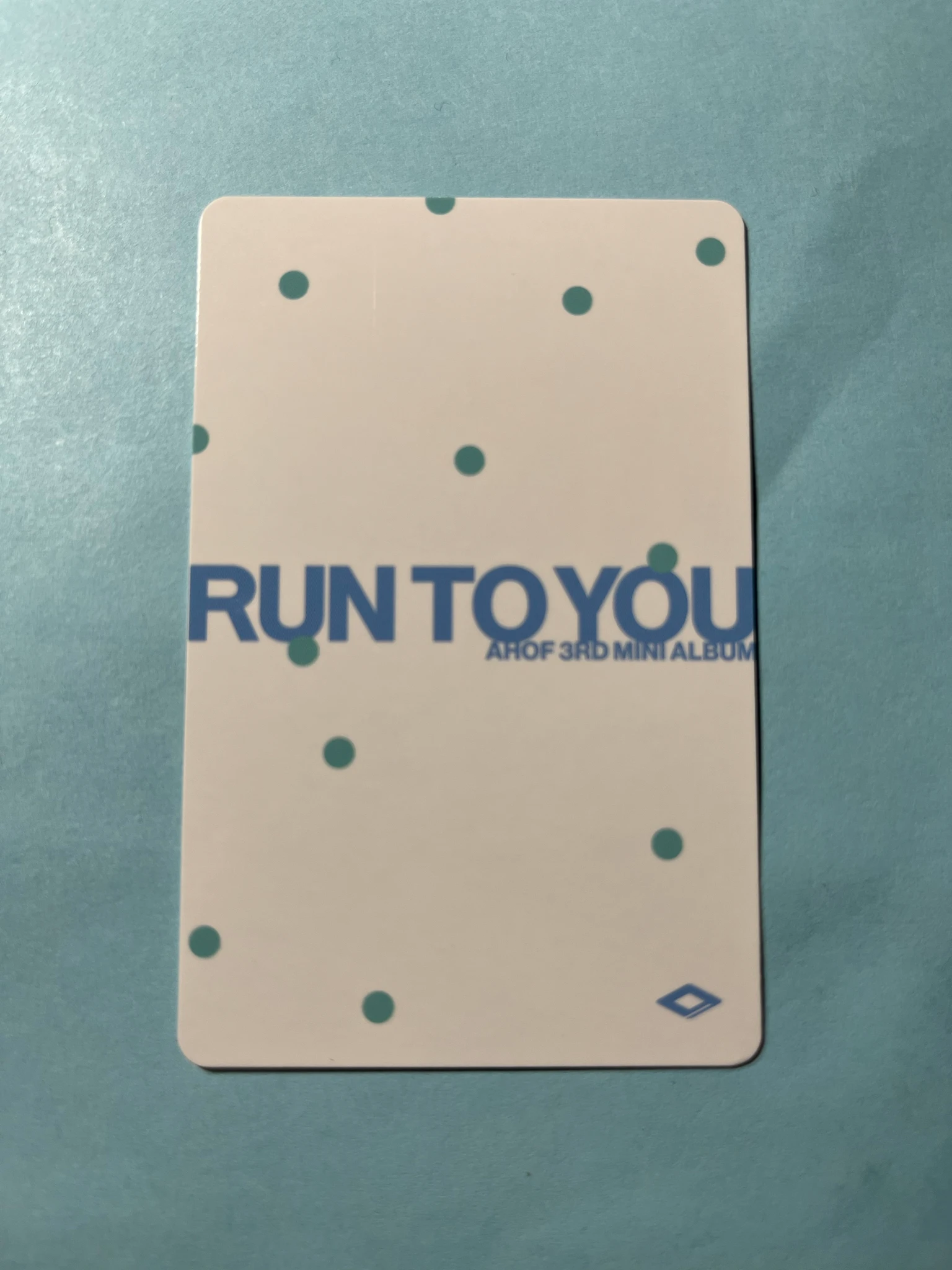AHOF Daisuke AHOF - Daisuke - Run To You Album heart version album photocard listing photo 2