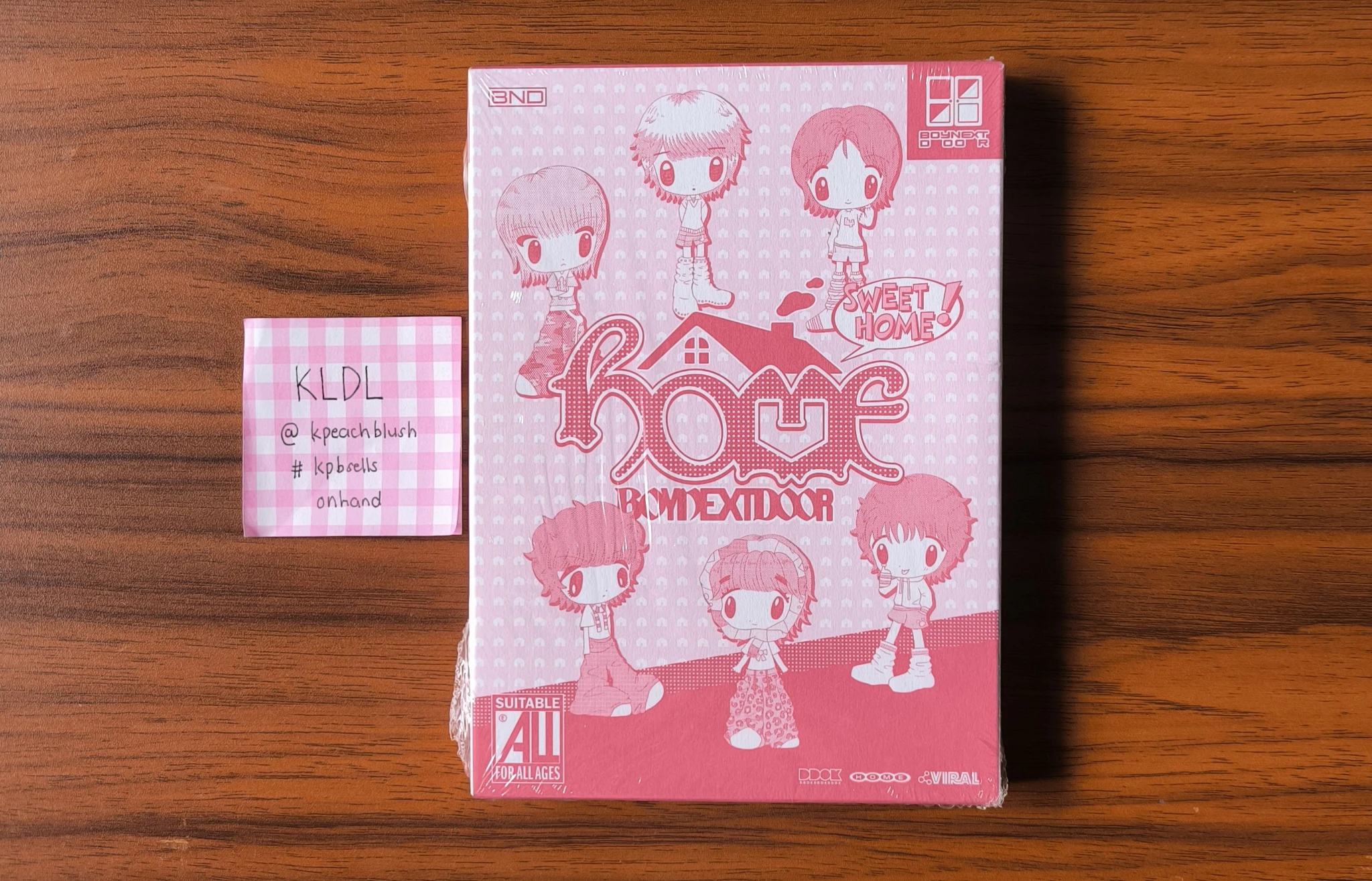 BOYNEXTDOOR Taesan BOYNEXTDOOR - Taesan - HOME Album album photocard sweet home version listing photo 2