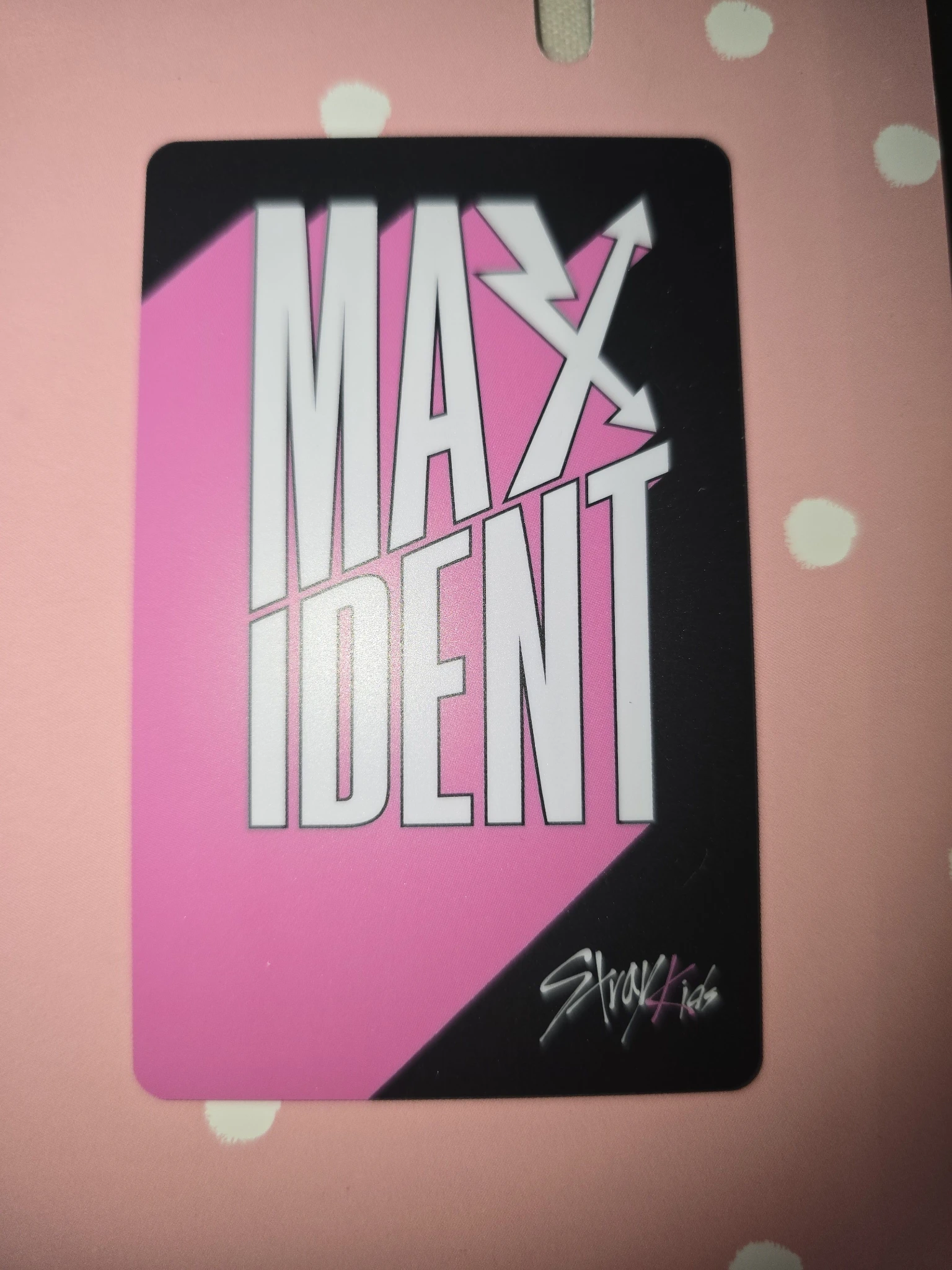 Stray Kids Felix Stray Kids - Felix - Maxident Album soundwave lucky draw round 2 pvc card listing photo 2