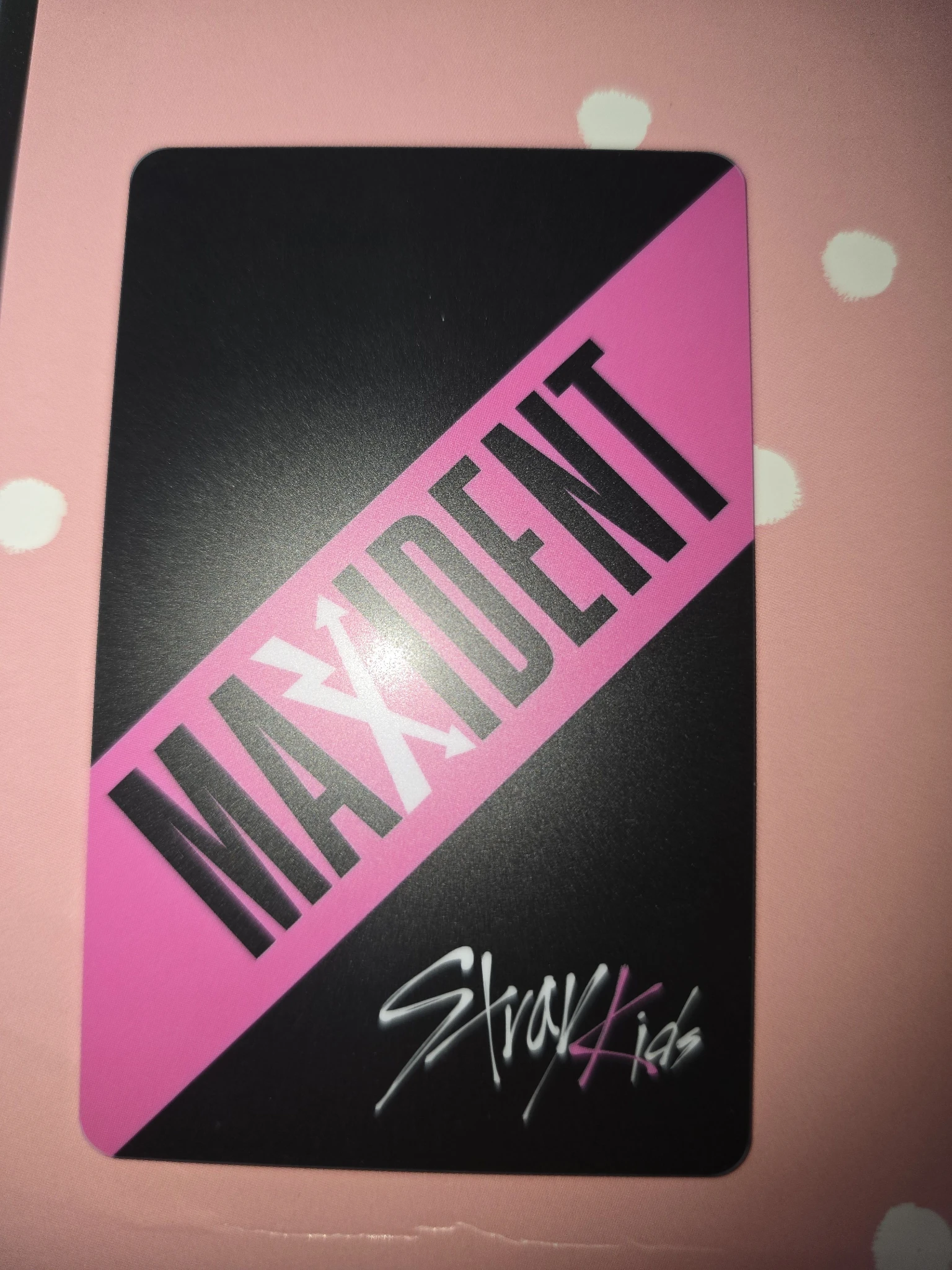 Stray Kids Felix Stray Kids - Felix - Maxident Album soundwave lucky draw round 1 pvc card listing photo 2