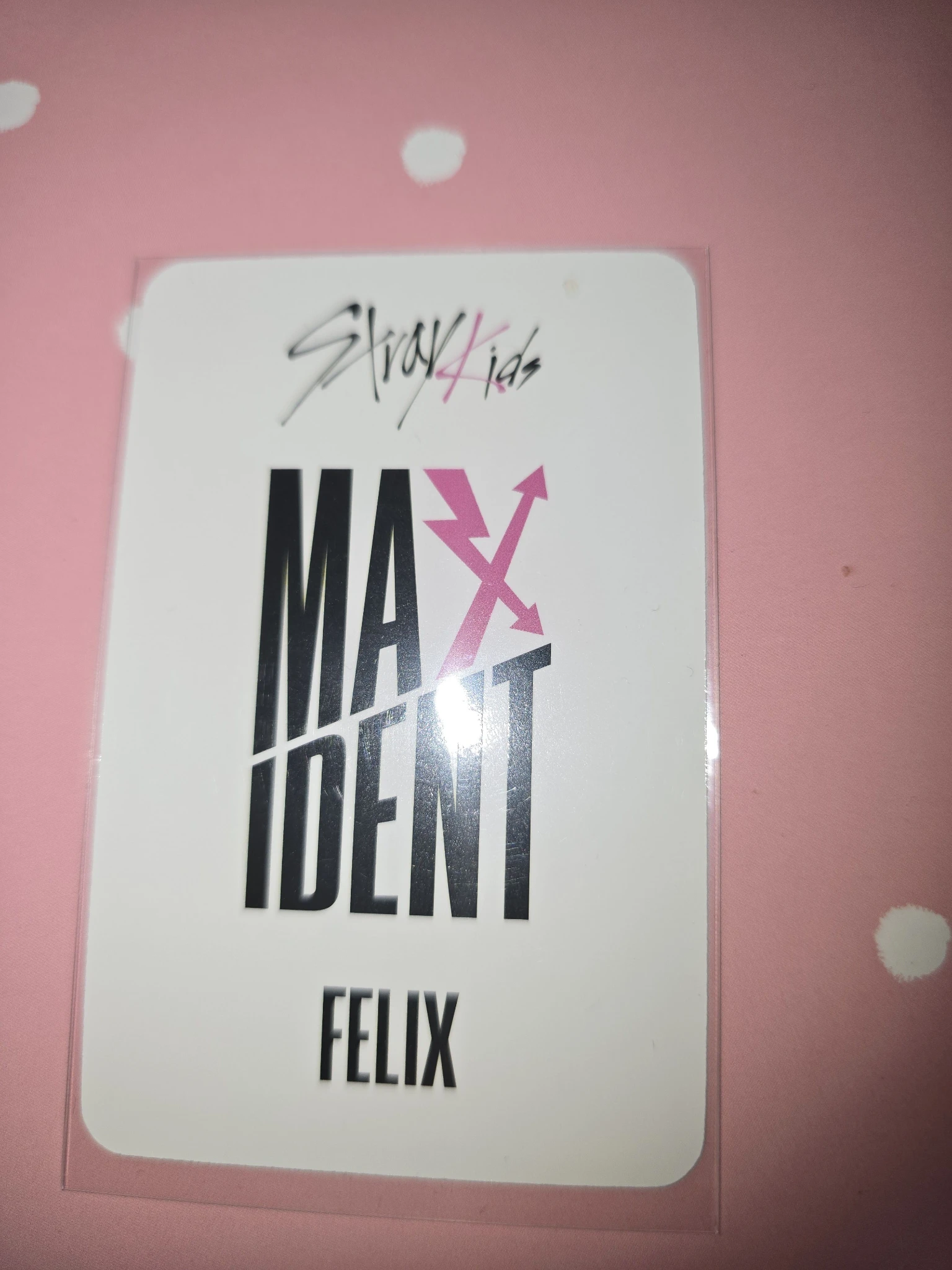 Stray Kids Felix Stray Kids - Felix - Maxident Album pre-order benefit (pob) music korea listing photo 2