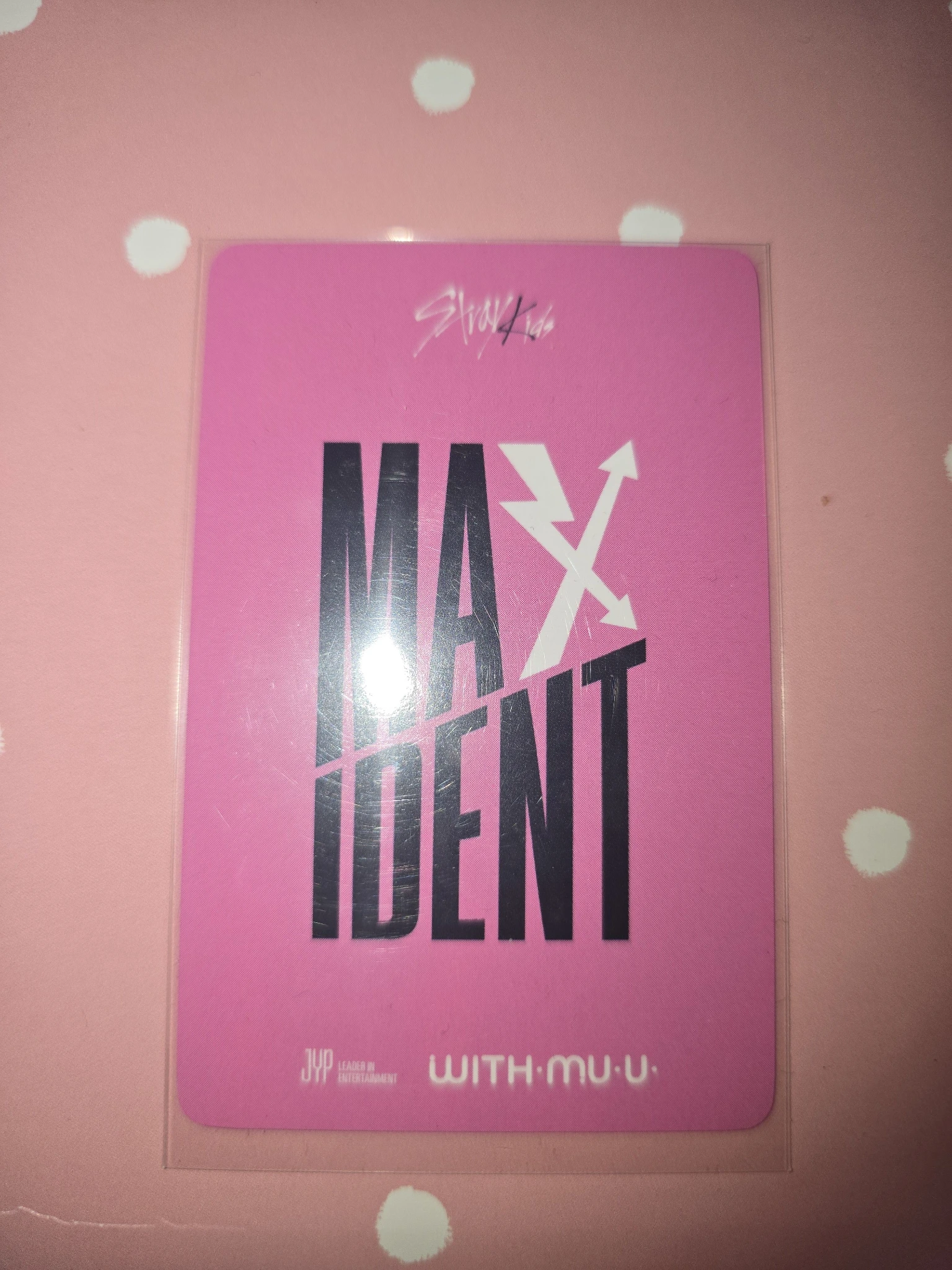 Stray Kids Felix Stray Kids - Felix - Maxident Album pre-order benefit (pob) withmuu listing photo 2