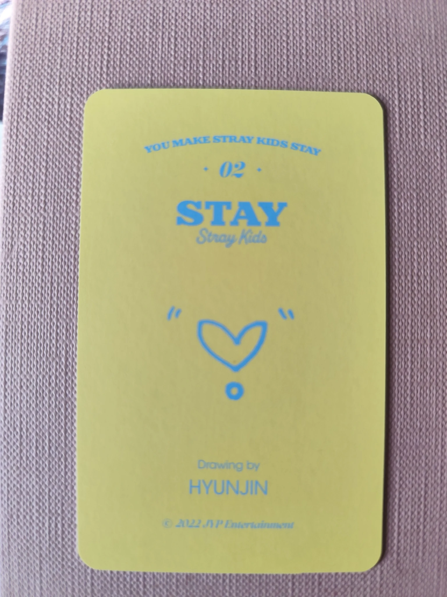 Stray Kids Hyunjin Stray Kids - Hyunjin - Official Fanclub STAY 2nd Gen Kit Other photocard set listing photo 2