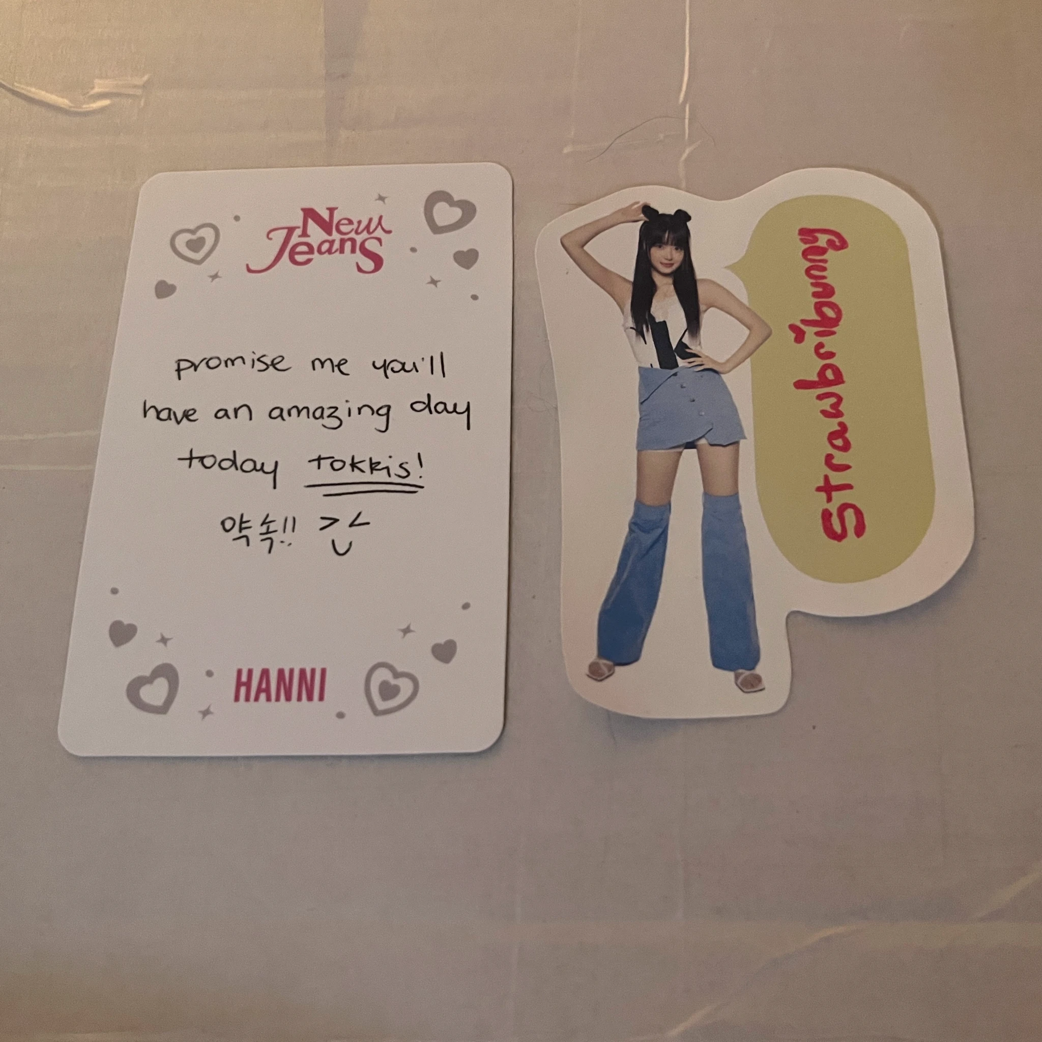 NewJeans Hanni NewJeans - Hanni - OMG Album album photocard weverse album version C version version 1 listing photo 2
