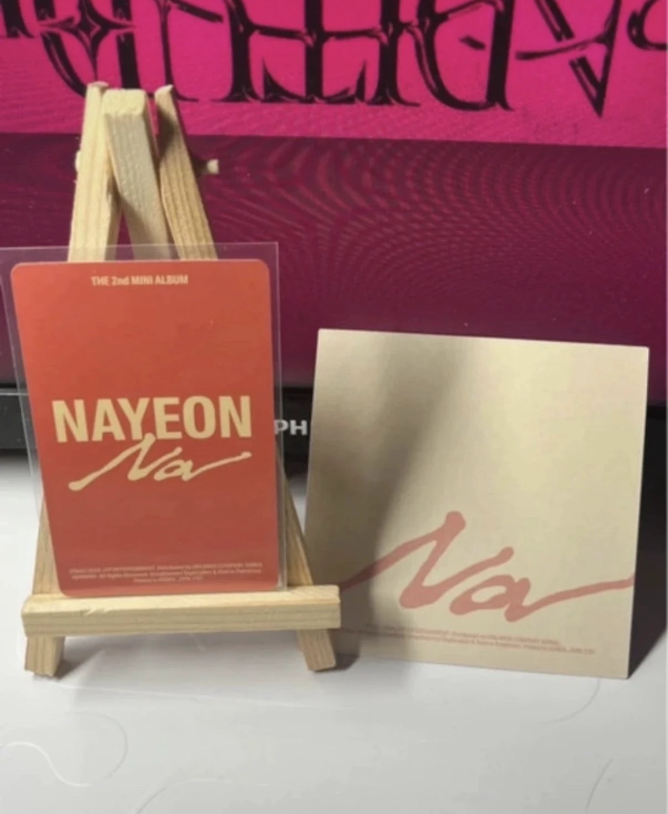 TWICE Nayeon TWICE-NoMember-Album-nayeon na (solo) listing photo 2