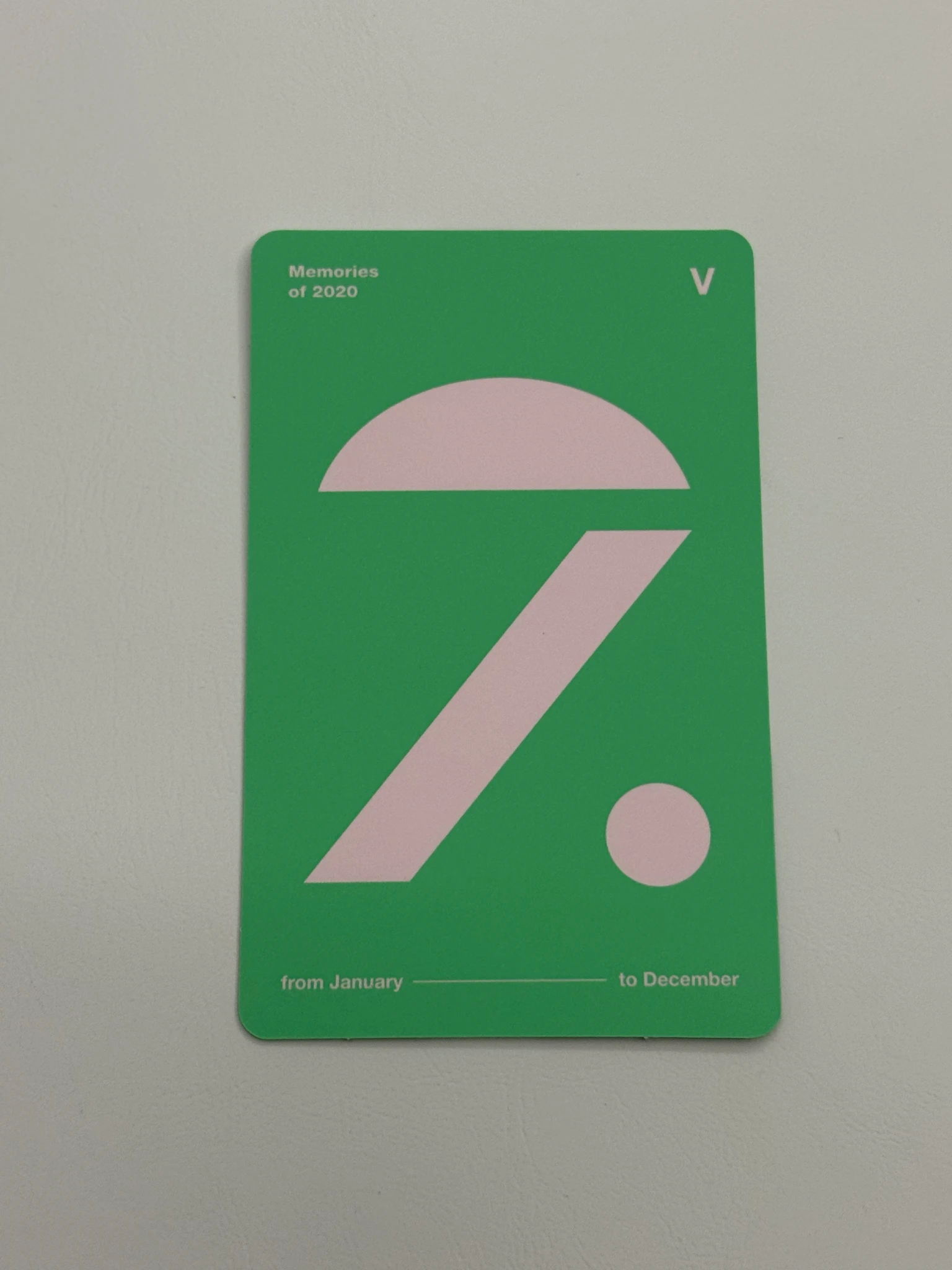 BTS V BTS - V - Memories of 2020 Other DVD ver. listing photo 2