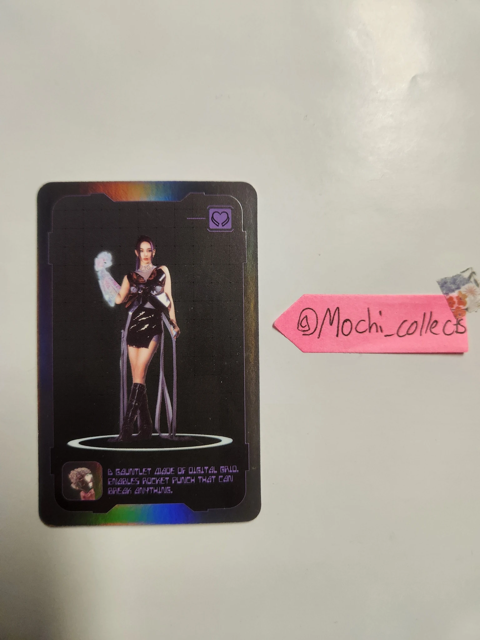 aespa Karina aespa - Karina - Girls Album album photocard holographic (hologram) listing photo 2
