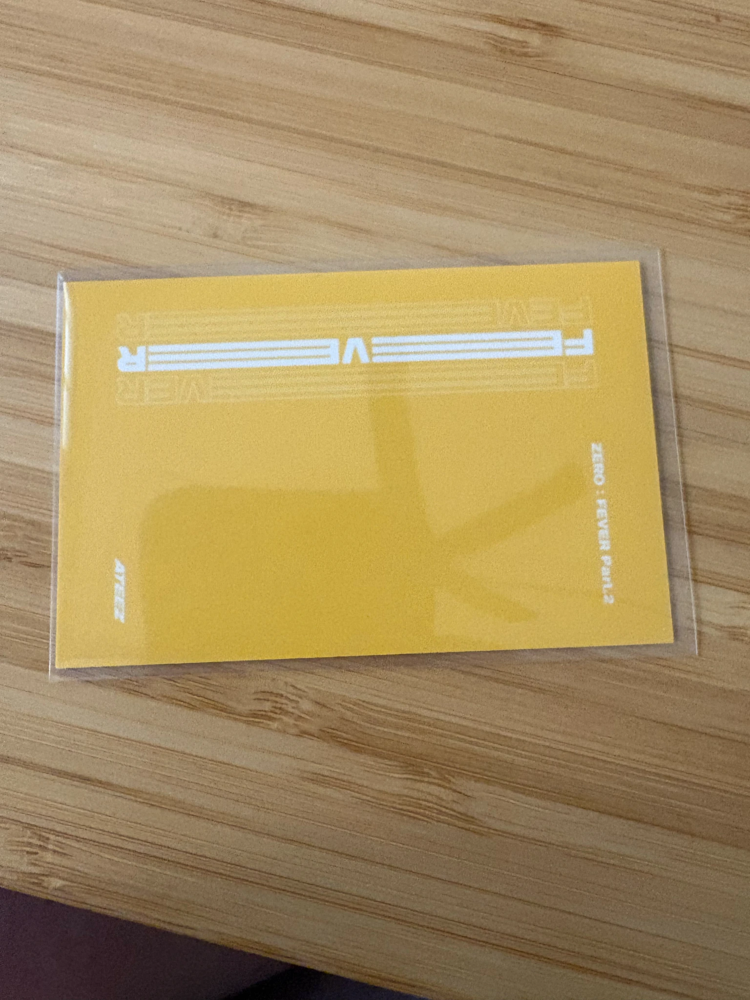 ATEEZ Hongjoong ATEEZ - Hongjoong - ZERO : FEVER Part.2 Album album photocard image card Platform Diary ver. listing photo 2