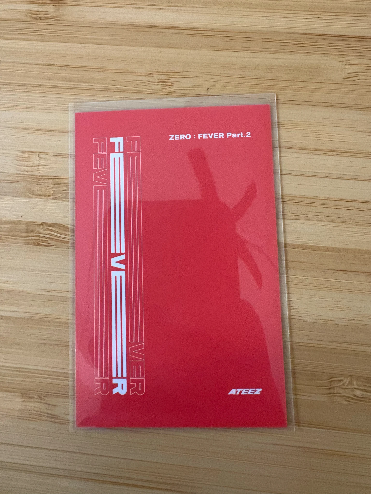 ATEEZ Jongho ATEEZ - Jongho - ZERO : FEVER Part.2 Album album photocard Platform Diary ver. listing photo 2