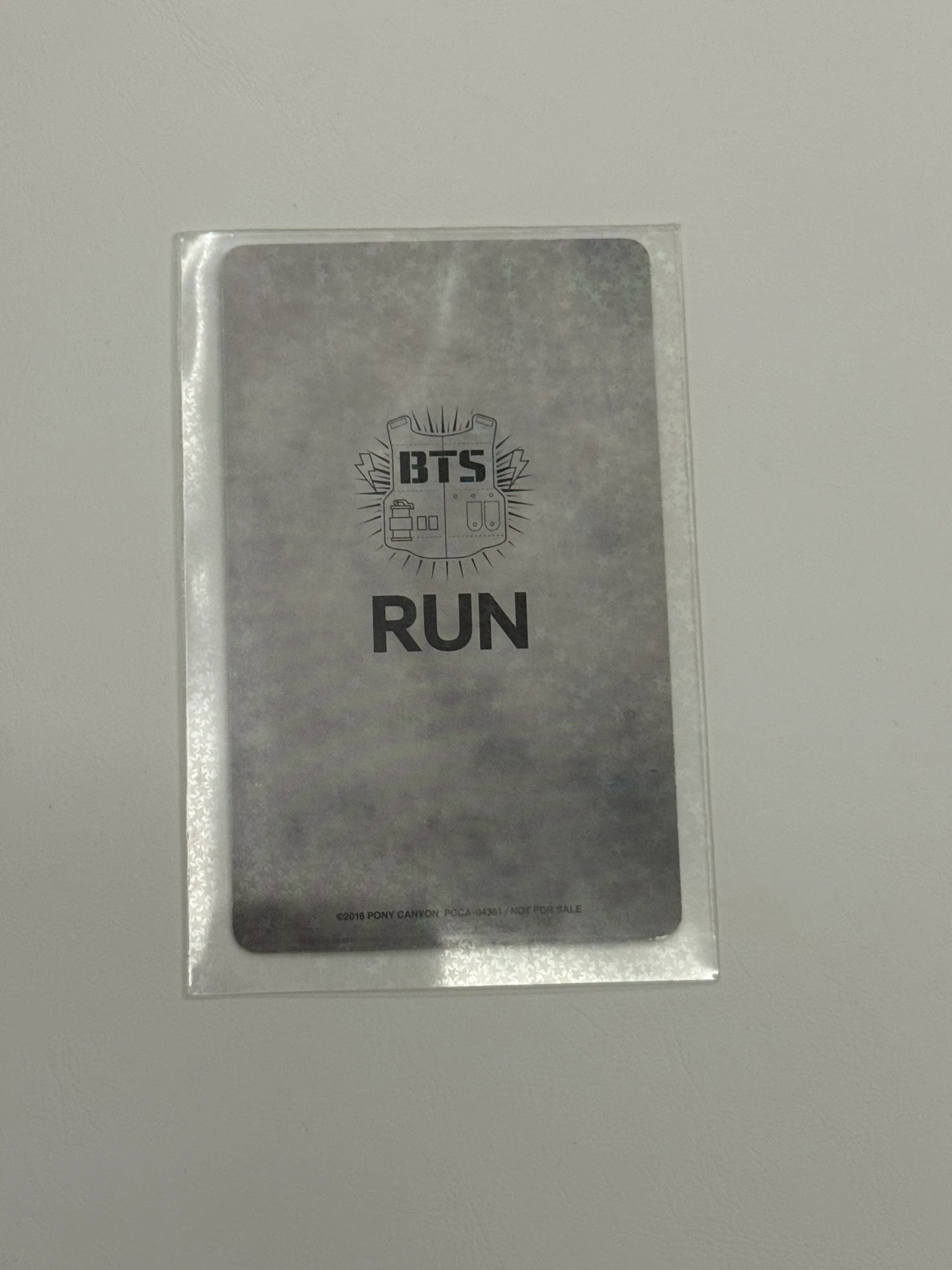 BTS RM BTS - RM - RUN Album album photocard regular ver. first press only listing photo 2
