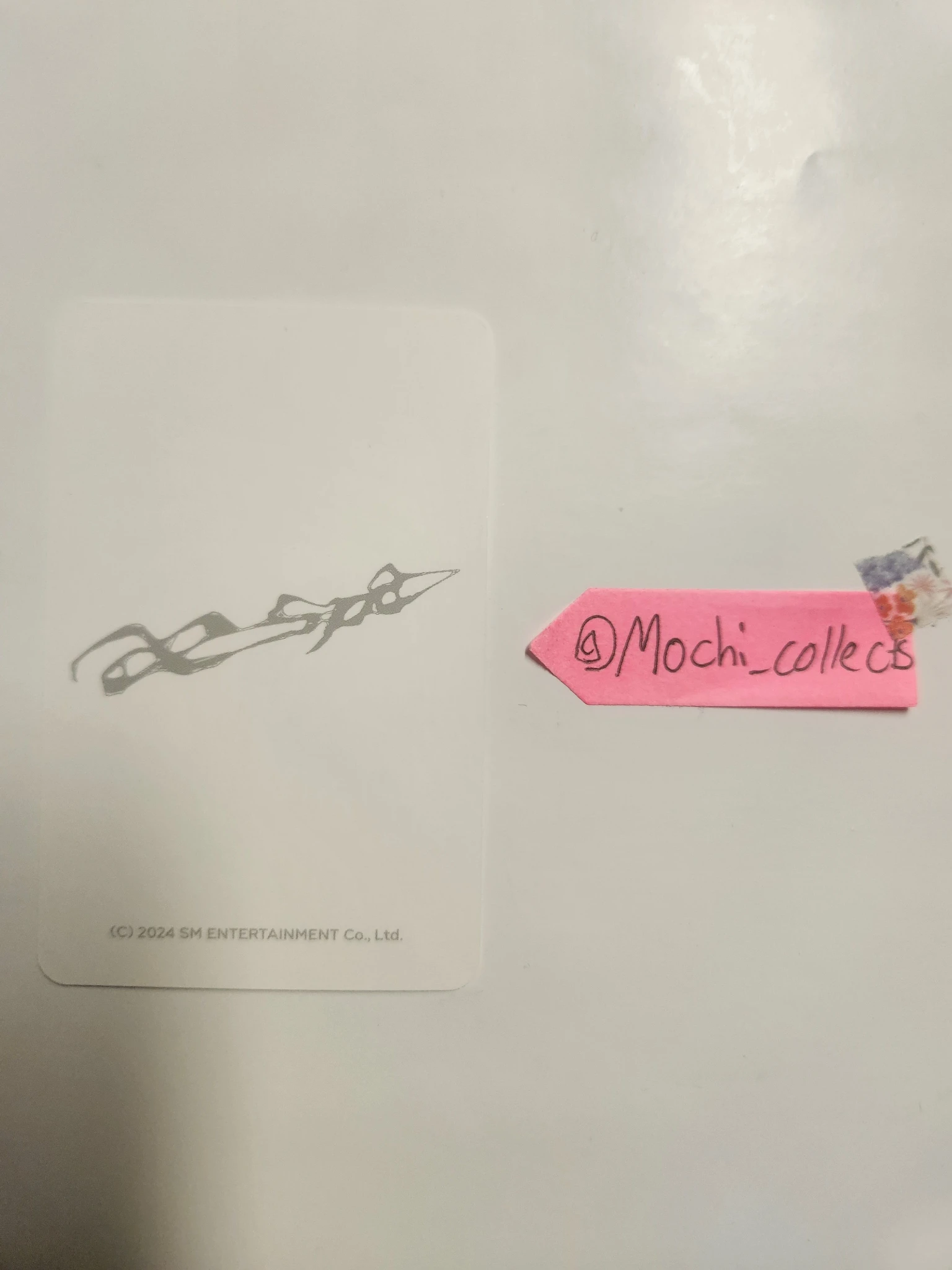 aespa Winter aespa - Winter - Armageddon MD Events (All) Event merch photocard trading card B version armageddon version listing photo 2