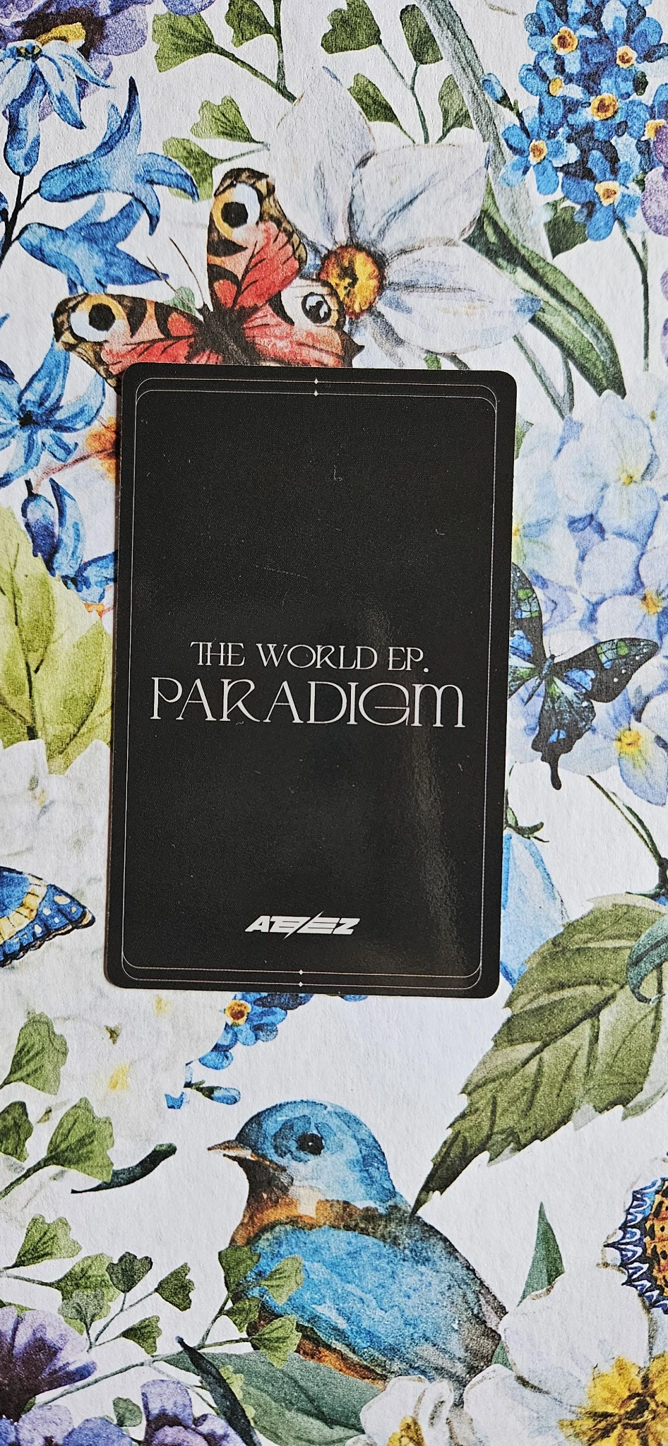 ATEEZ Hongjoong ATEEZ - Hongjoong - THE WORLD EP.PARADIGM Album album photocard listing photo 2