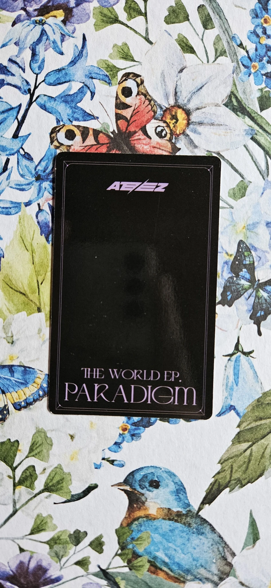 ATEEZ Hongjoong ATEEZ - Hongjoong - THE WORLD EP.PARADIGM Album tower records japan offline B version listing photo 2