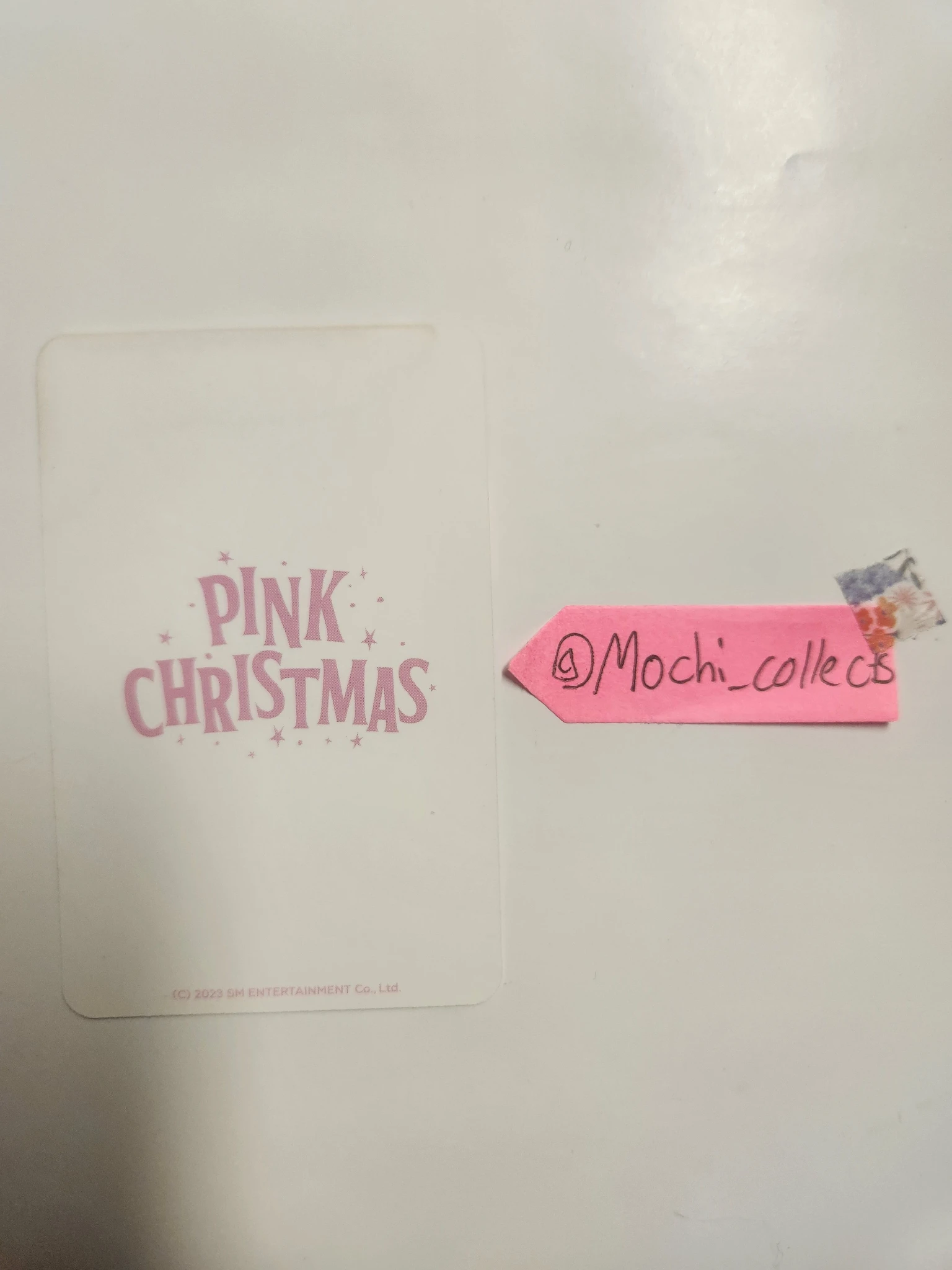 aespa aespa - Karina & Giselle - Pink Christmas (All) Other trading card 2023 version listing photo 2