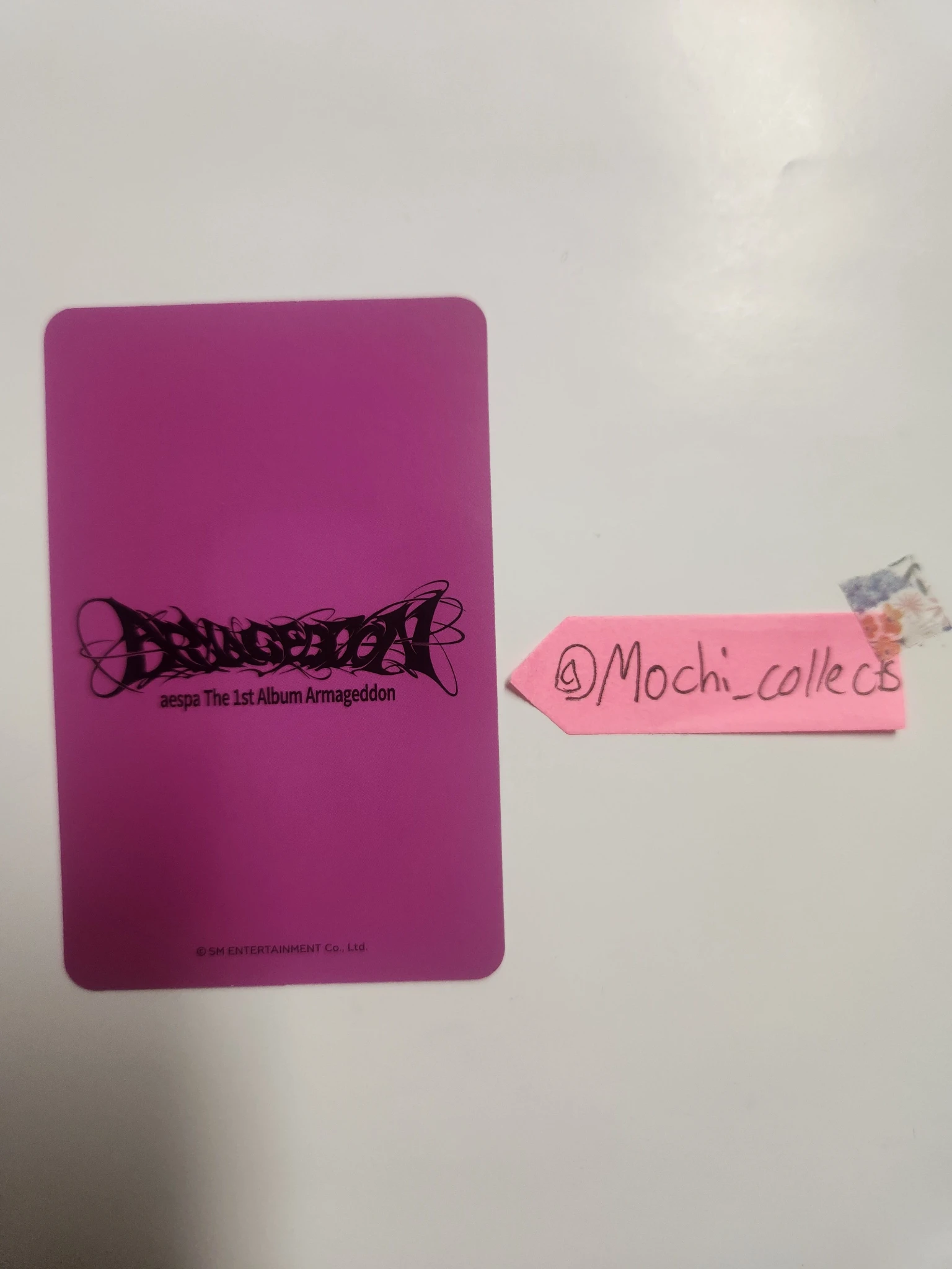 aespa Ningning aespa - Ningning - Armageddon: The Mystery Circle Event lucky draw smtown & store listing photo 2